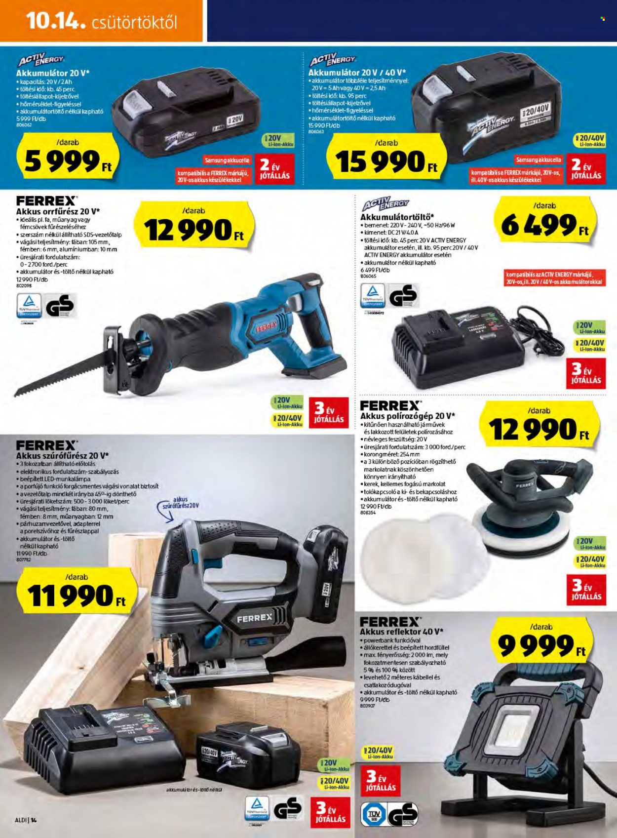 Aldi akciós újságok - 2021.10.14 - 2021.10.20. Oldal 14