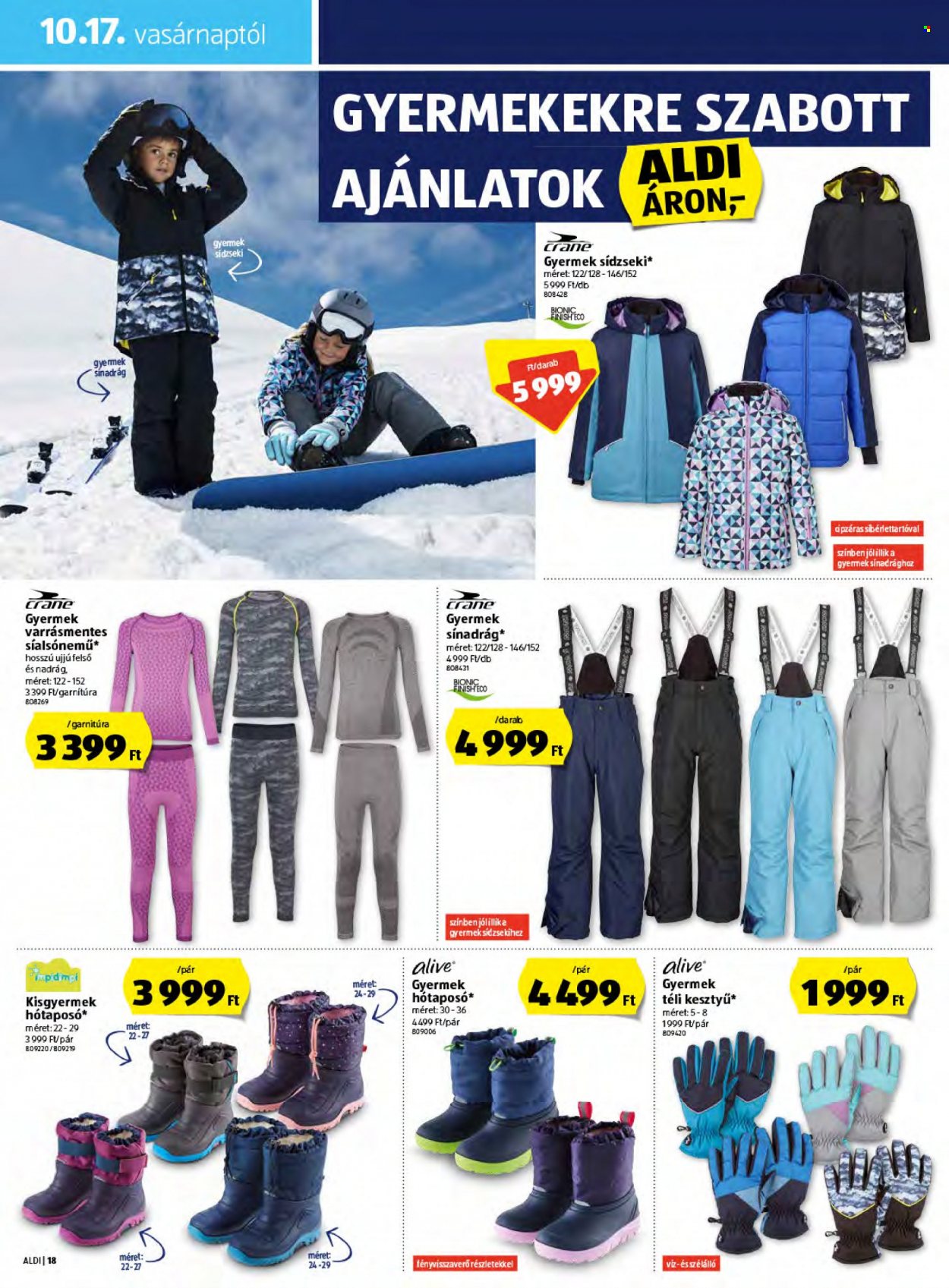 Aldi akciós újságok - 2021.10.14 - 2021.10.20. Oldal 18