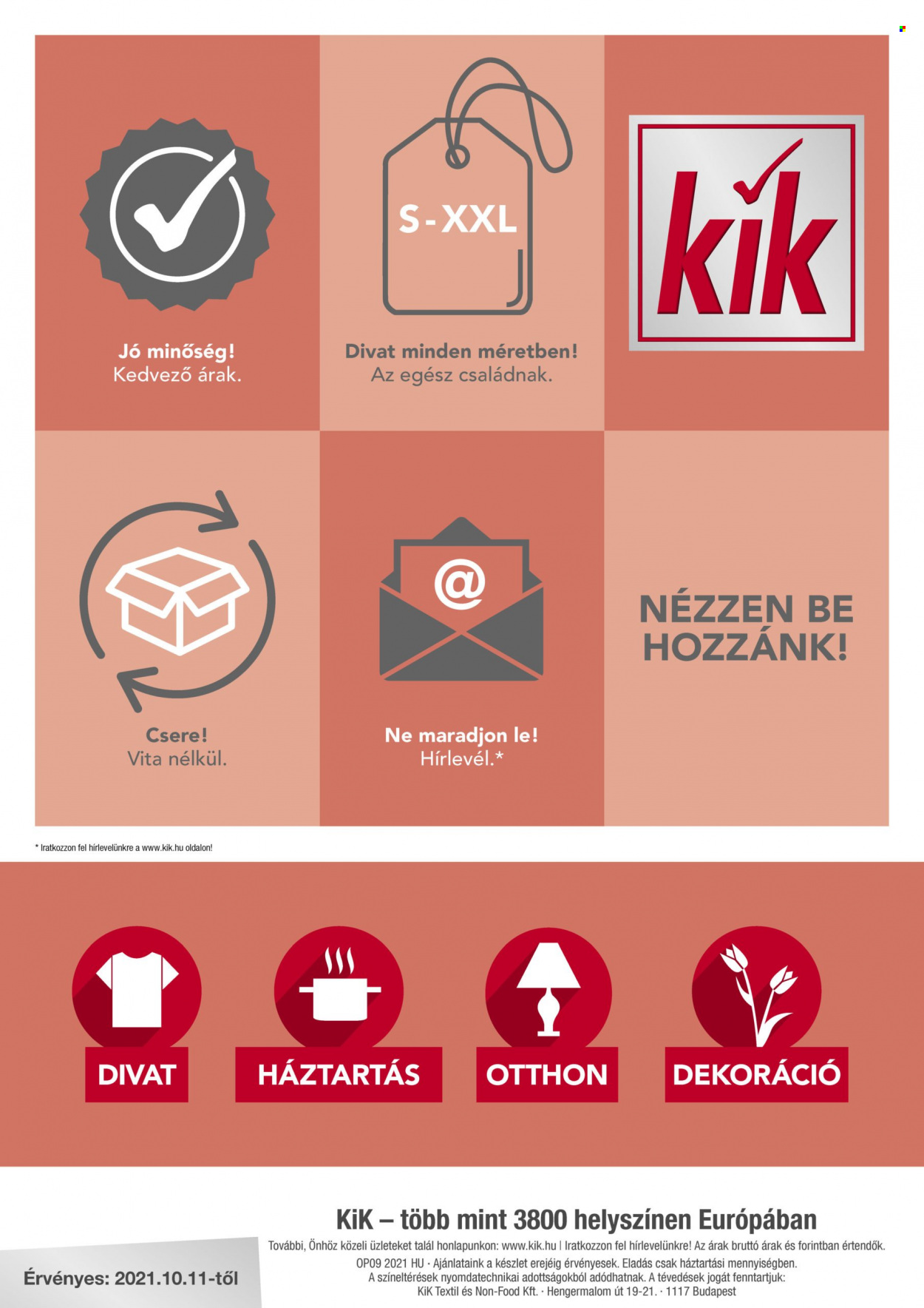 Kik akciós újságok. Oldal 10