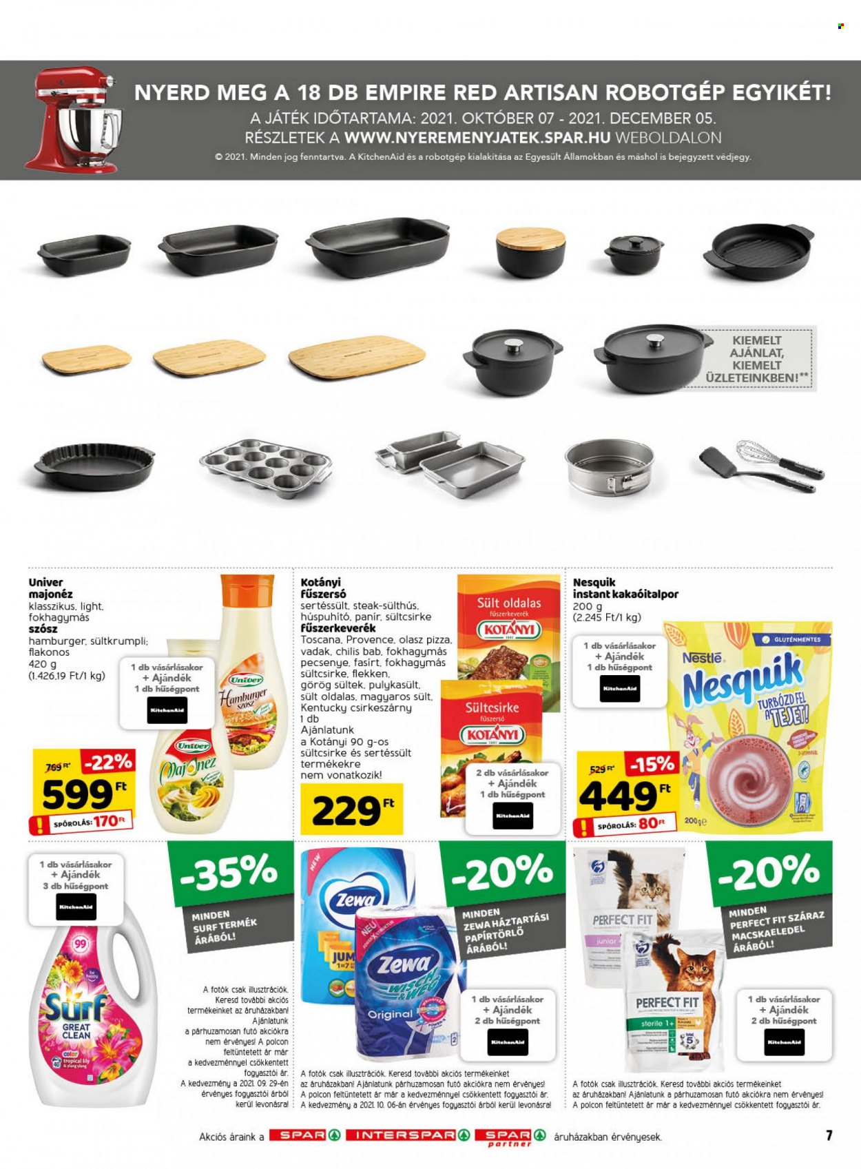 SPAR akciós újságok - 2021.10.14 - 2021.10.20. Oldal 9