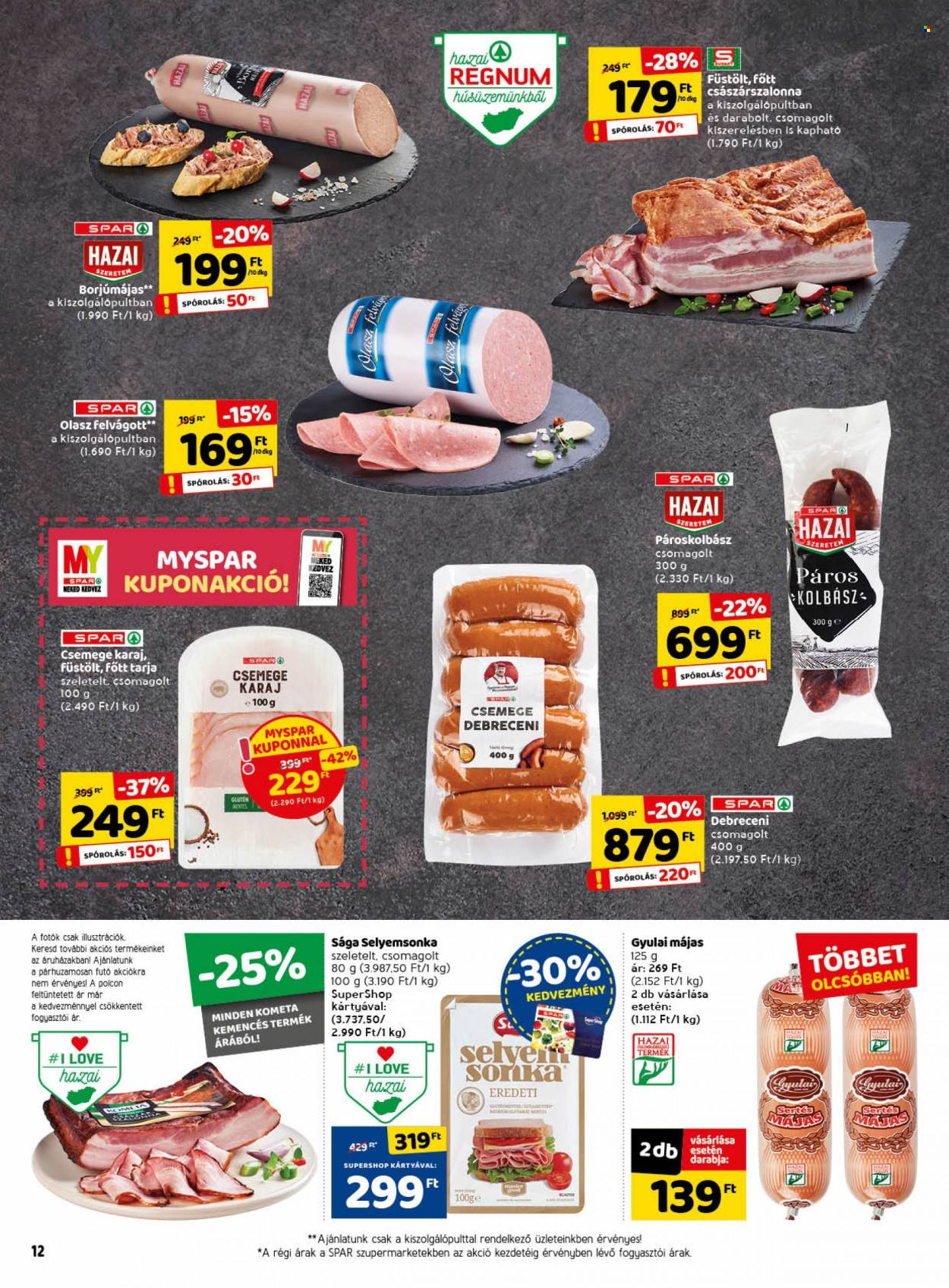 SPAR akciós újságok - 2021.10.14 - 2021.10.20. Oldal 18