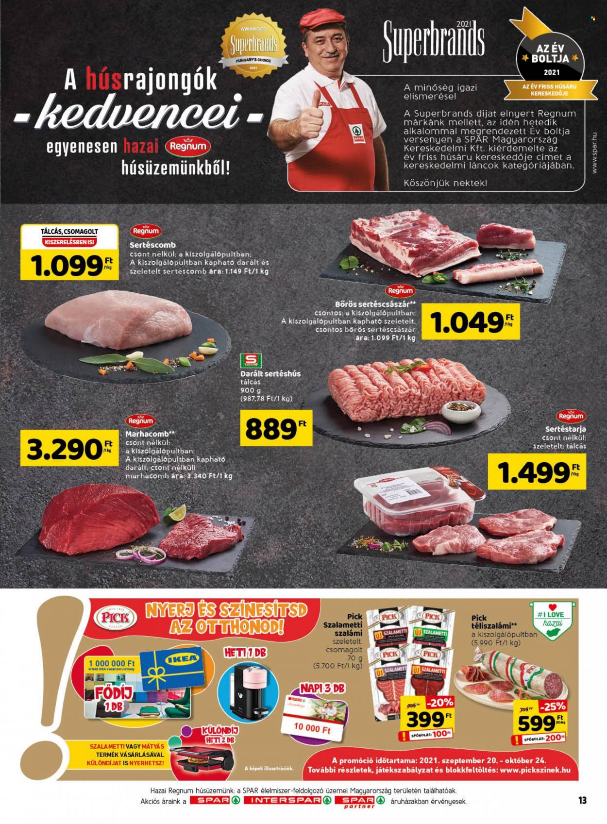 SPAR akciós újságok - 2021.10.14 - 2021.10.20. Oldal 19