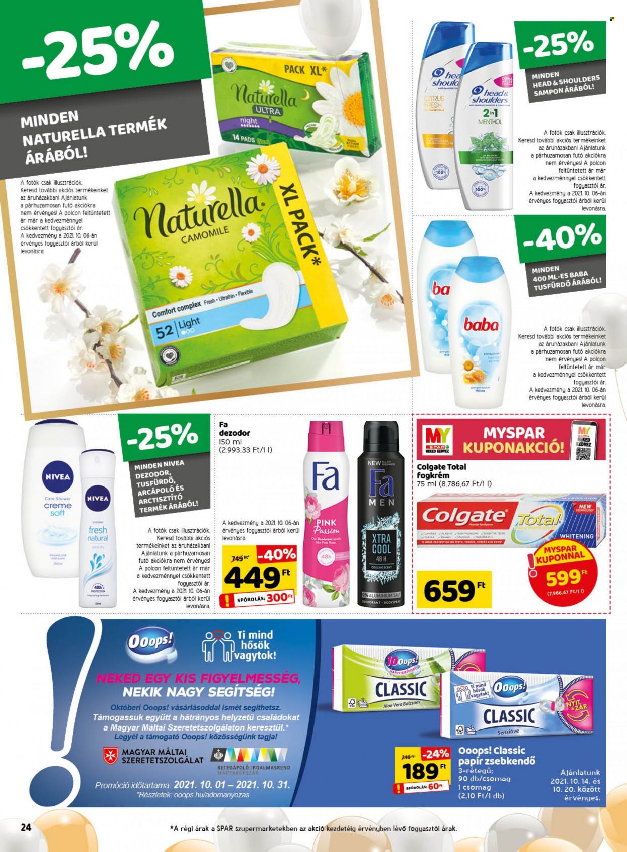 SPAR akciós újságok - 2021.10.14 - 2021.10.20. Oldal 30