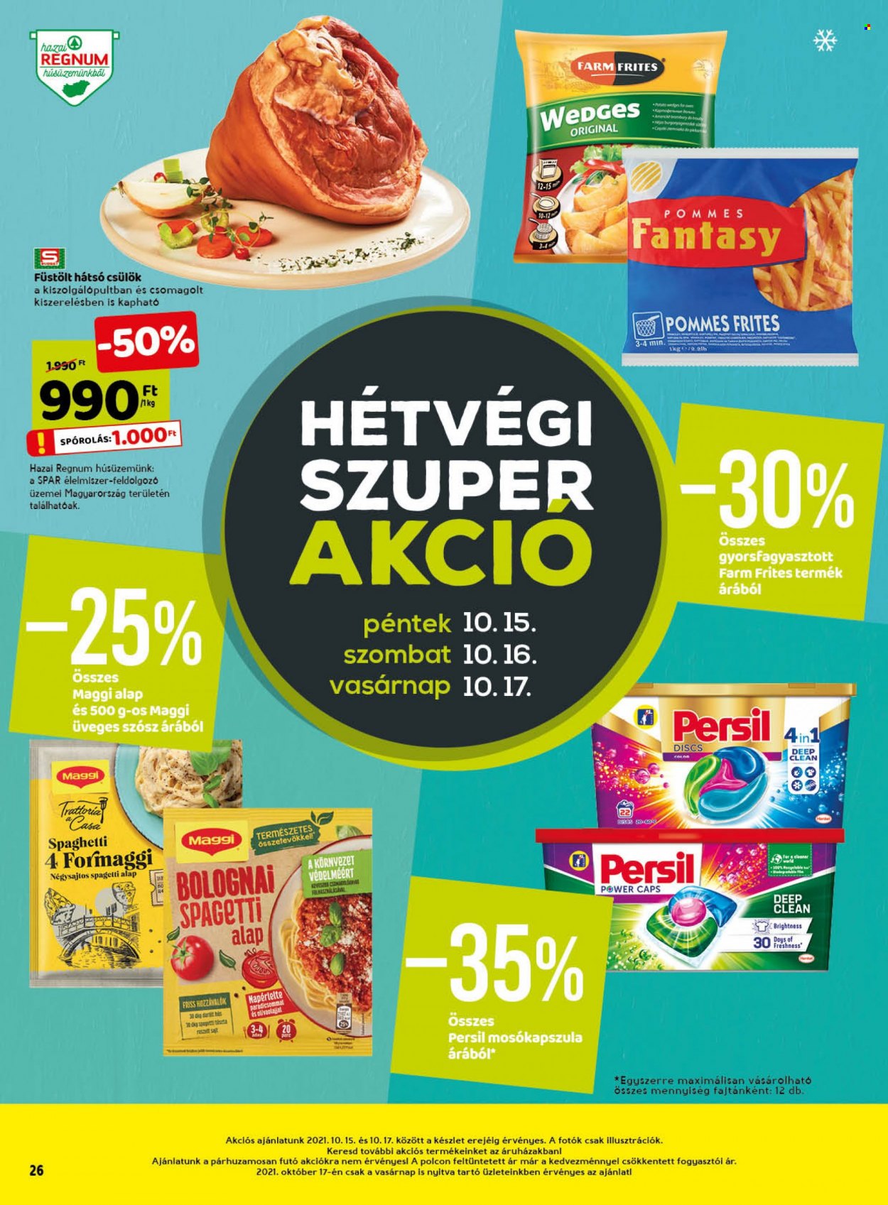 SPAR akciós újságok - 2021.10.14 - 2021.10.20. Oldal 32