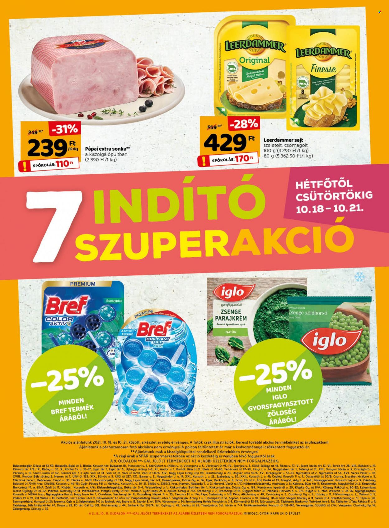 SPAR akciós újságok - 2021.10.14 - 2021.10.20. Oldal 33