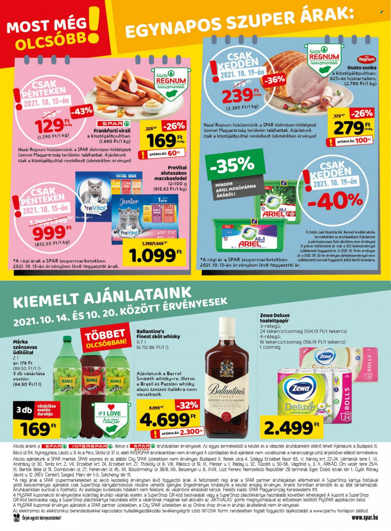 SPAR akciós újságok - 2021.10.14 - 2021.10.20. Oldal 36