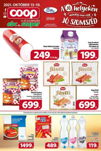 Újság Coop - 2021.10.13 - 2021.10.19.