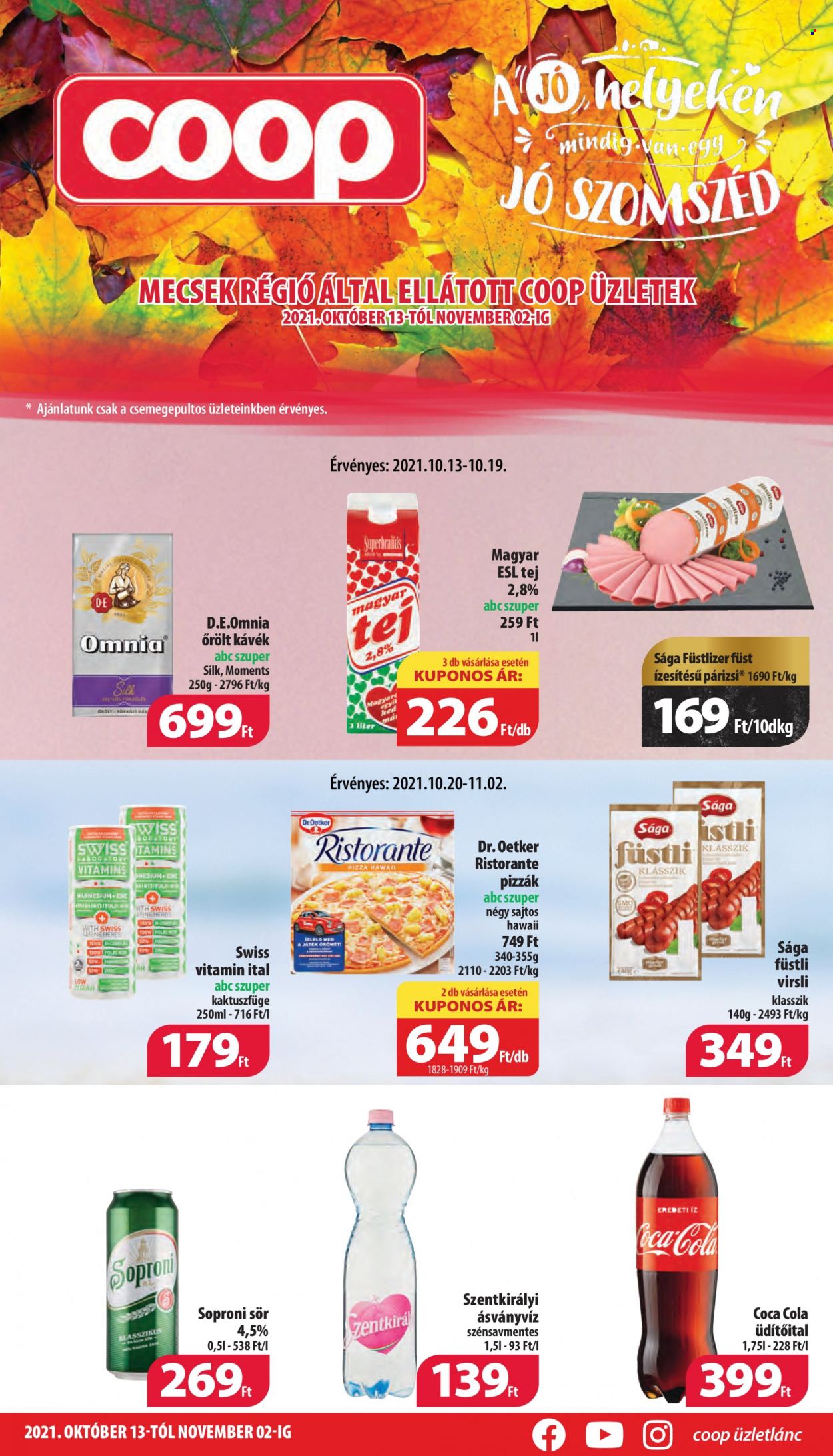 Coop akciós újságok - 2021.10.13 - 2021.11.02. Oldal 1