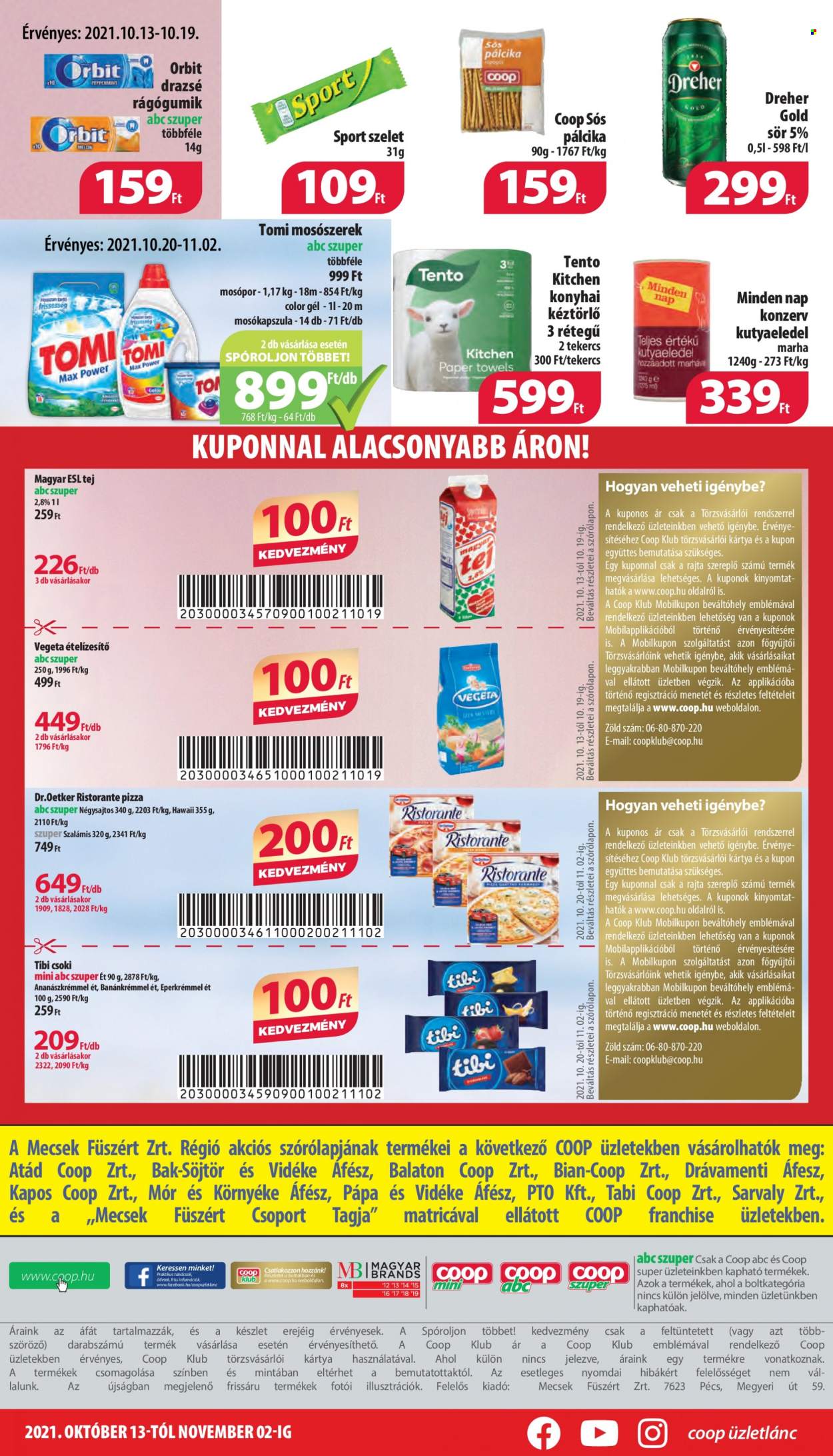 Coop akciós újságok - 2021.10.13 - 2021.11.02. Oldal 4