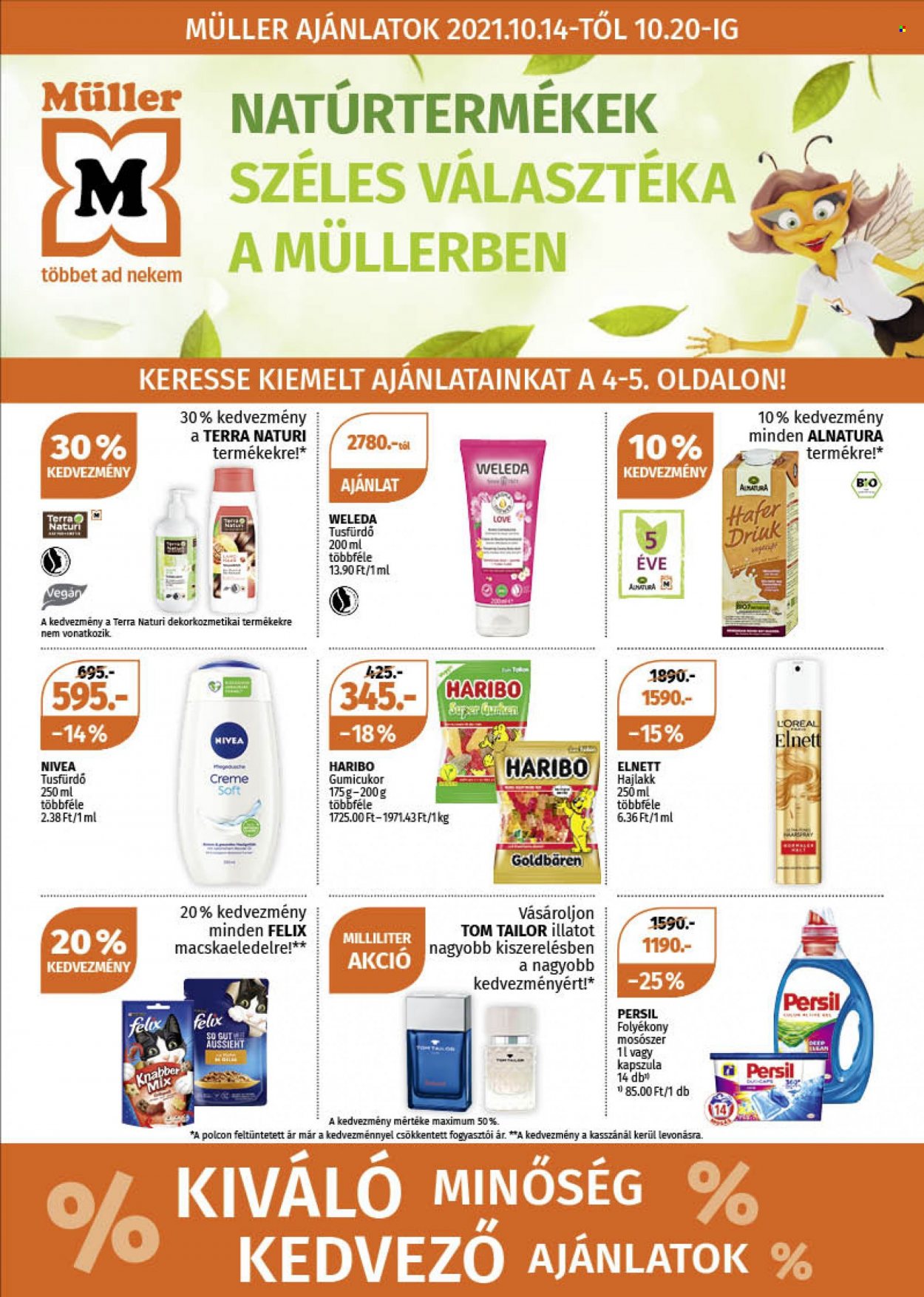 Müller akciós újságok - 2021.10.14 - 2021.10.20. Oldal 1