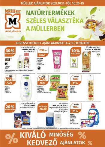 Újság Müller - 2021.10.14 - 2021.10.20.