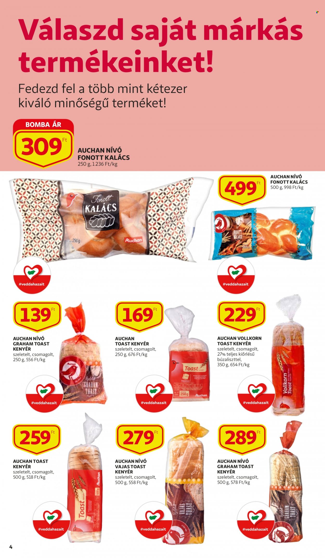 Auchan akciós újságok - 2021.10.14 - 2021.10.20. Oldal 4
