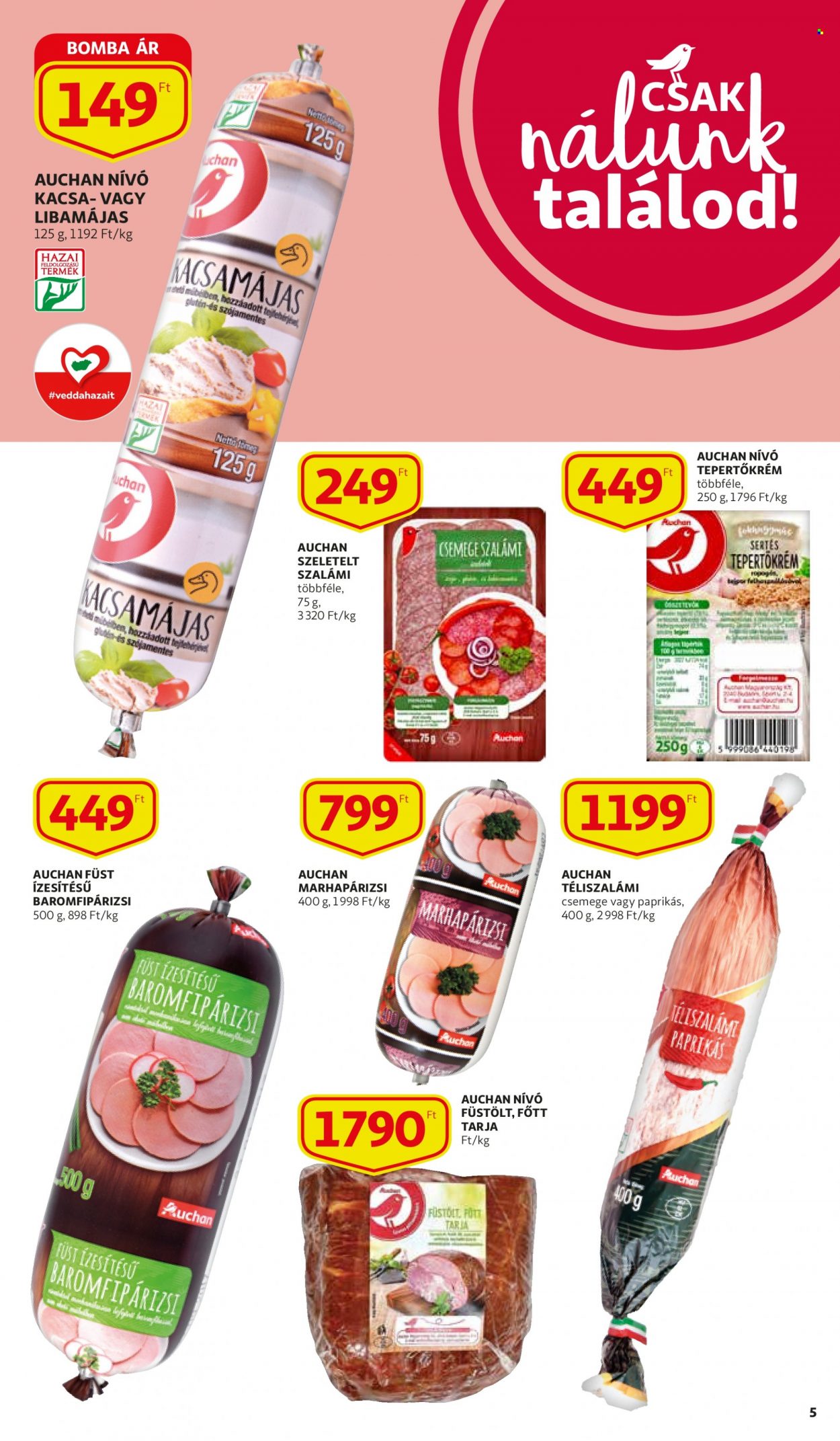 Auchan akciós újságok - 2021.10.14 - 2021.10.20. Oldal 5