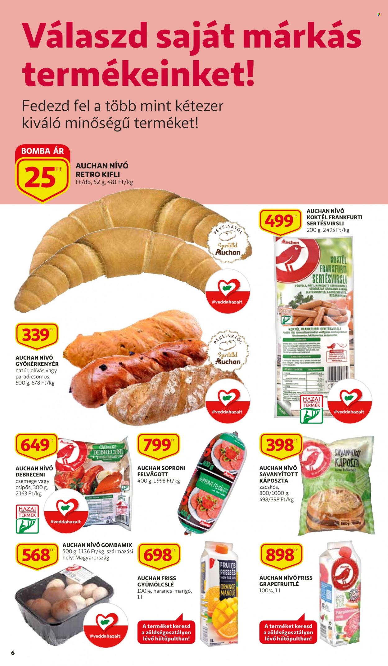 Auchan akciós újságok - 2021.10.14 - 2021.10.20. Oldal 6
