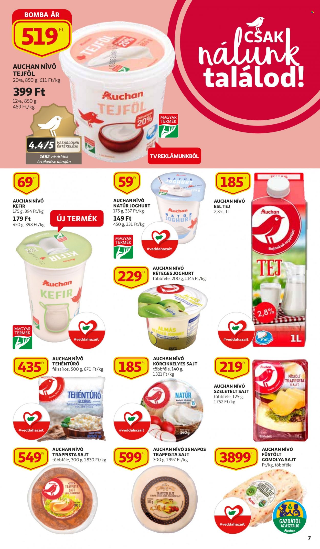 Auchan akciós újságok - 2021.10.14 - 2021.10.20. Oldal 7