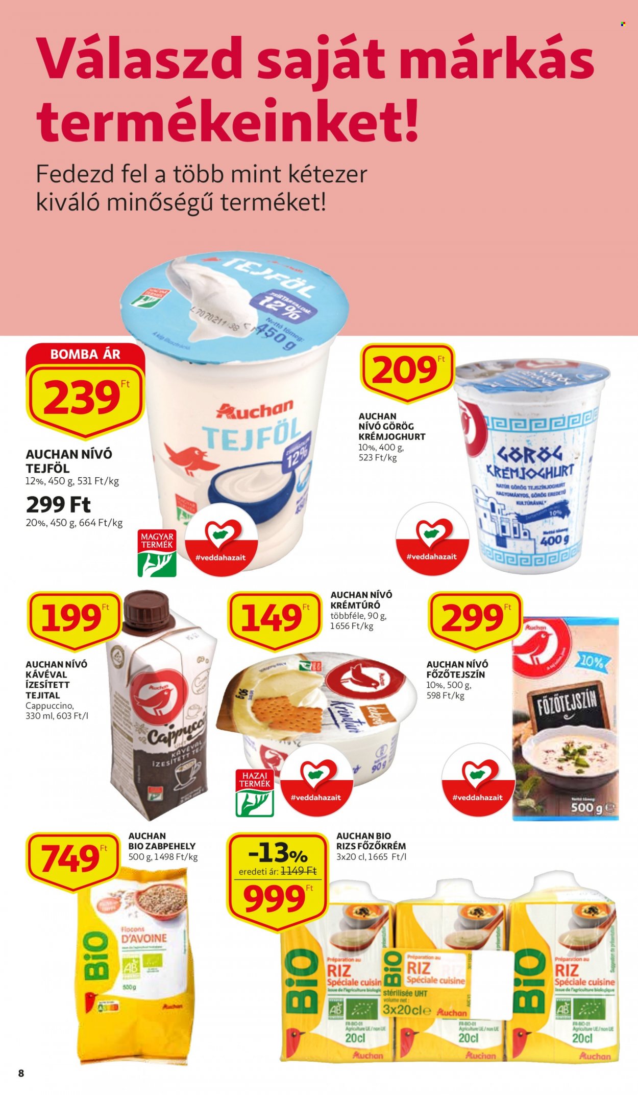 Auchan akciós újságok - 2021.10.14 - 2021.10.20. Oldal 8
