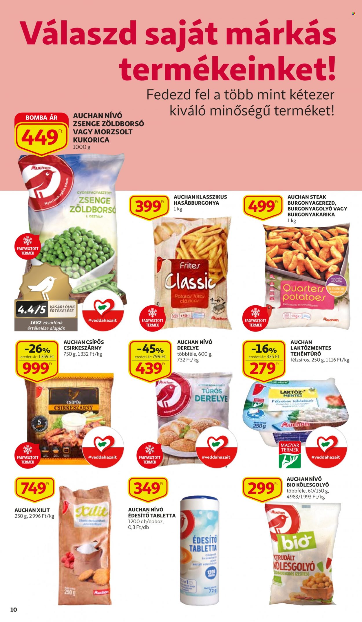Auchan akciós újságok - 2021.10.14 - 2021.10.20. Oldal 10