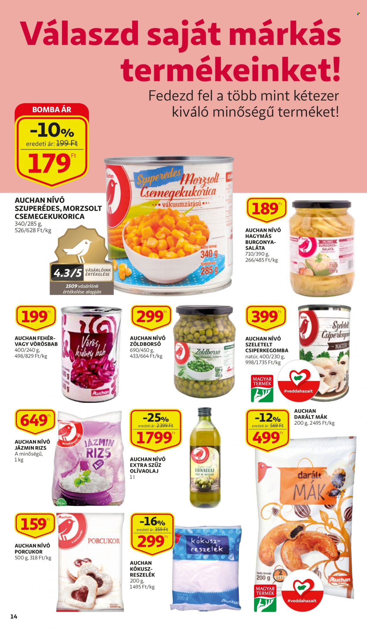 Auchan akciós újságok - 2021.10.14 - 2021.10.20. Oldal 14