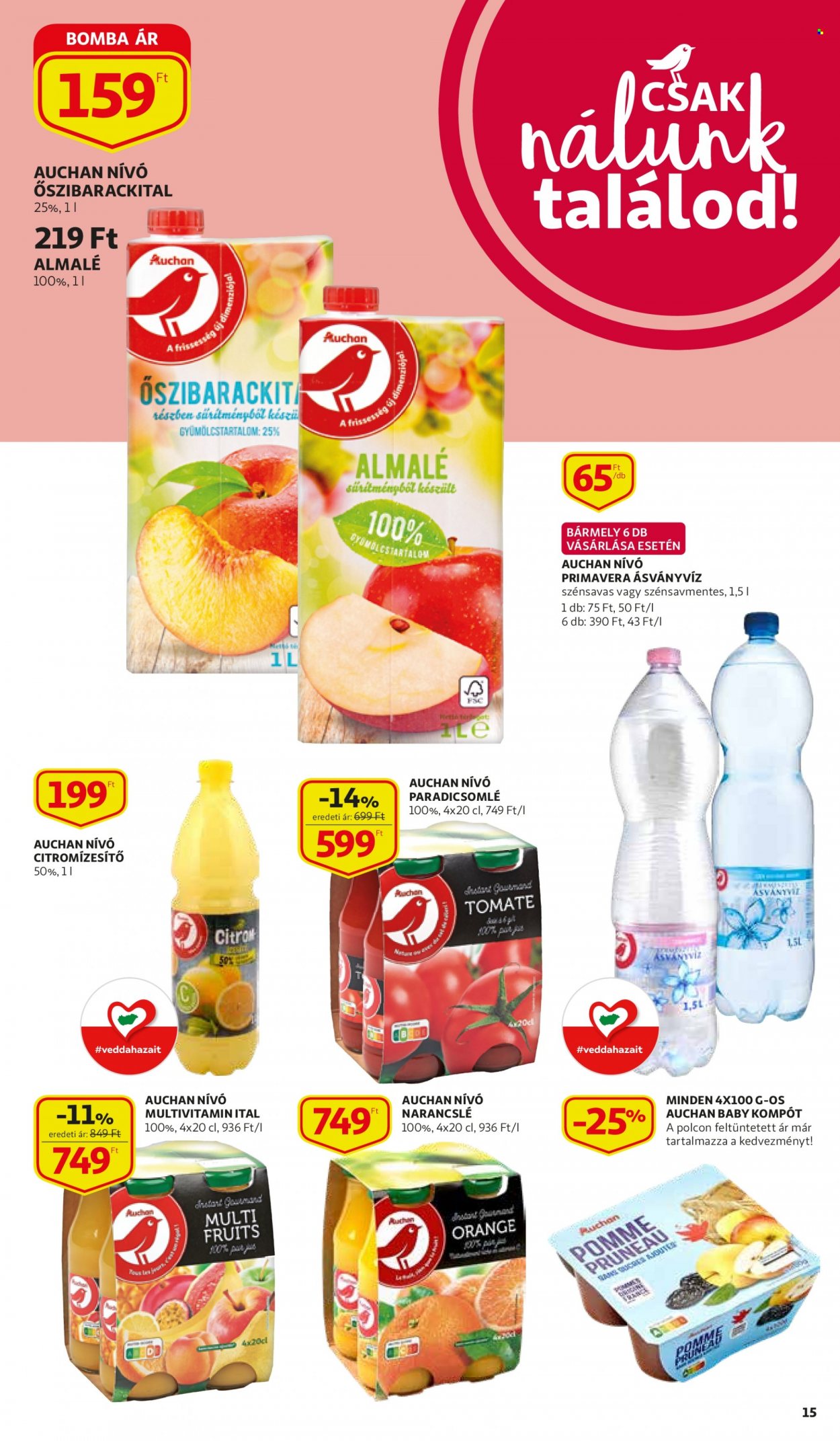 Auchan akciós újságok - 2021.10.14 - 2021.10.20. Oldal 15