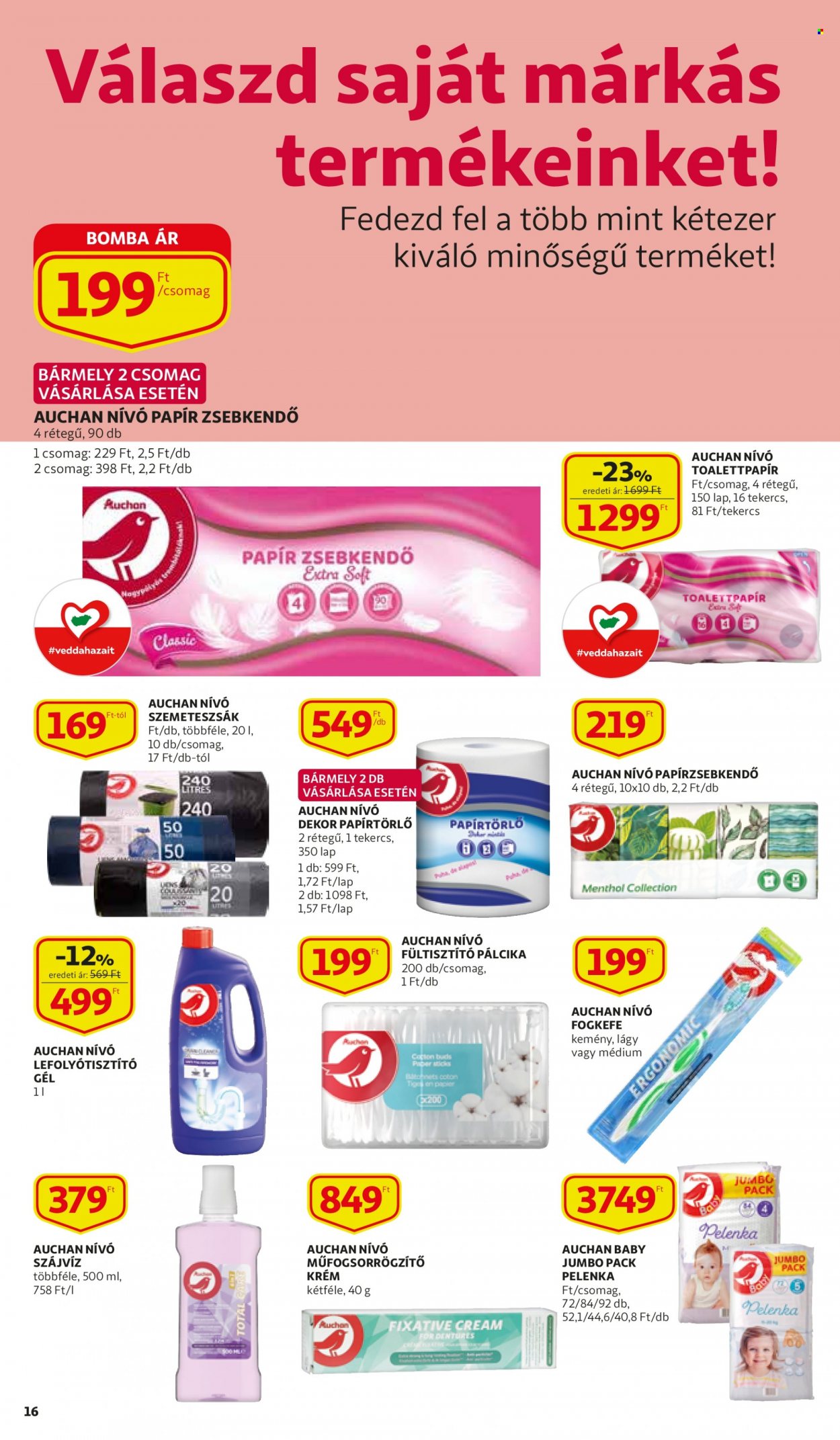 Auchan akciós újságok - 2021.10.14 - 2021.10.20. Oldal 16