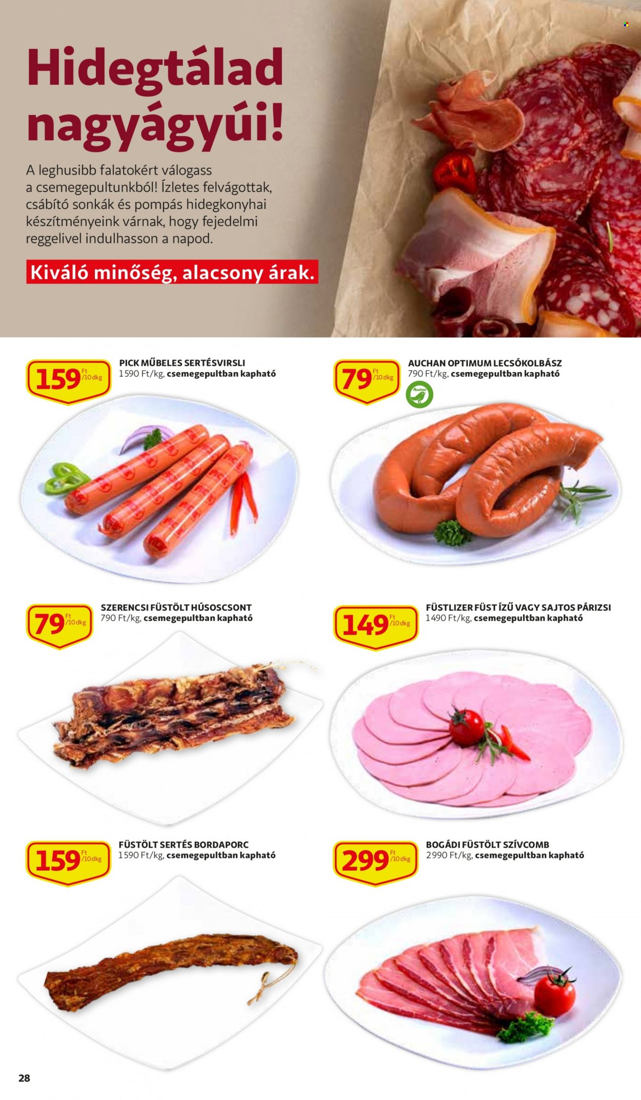 Auchan akciós újságok - 2021.10.14 - 2021.10.20. Oldal 28
