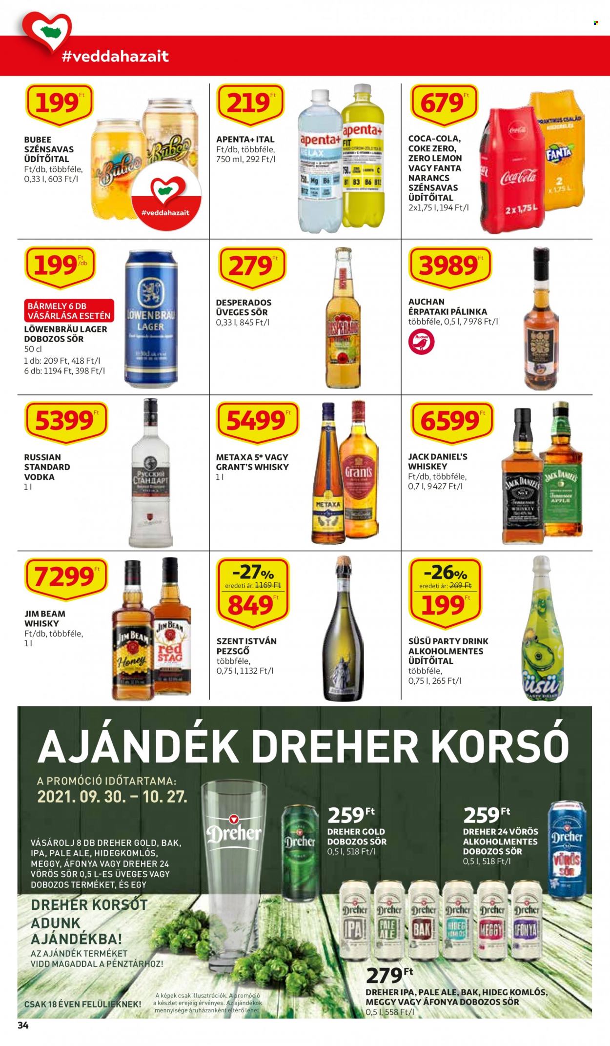 Auchan akciós újságok - 2021.10.14 - 2021.10.20. Oldal 34