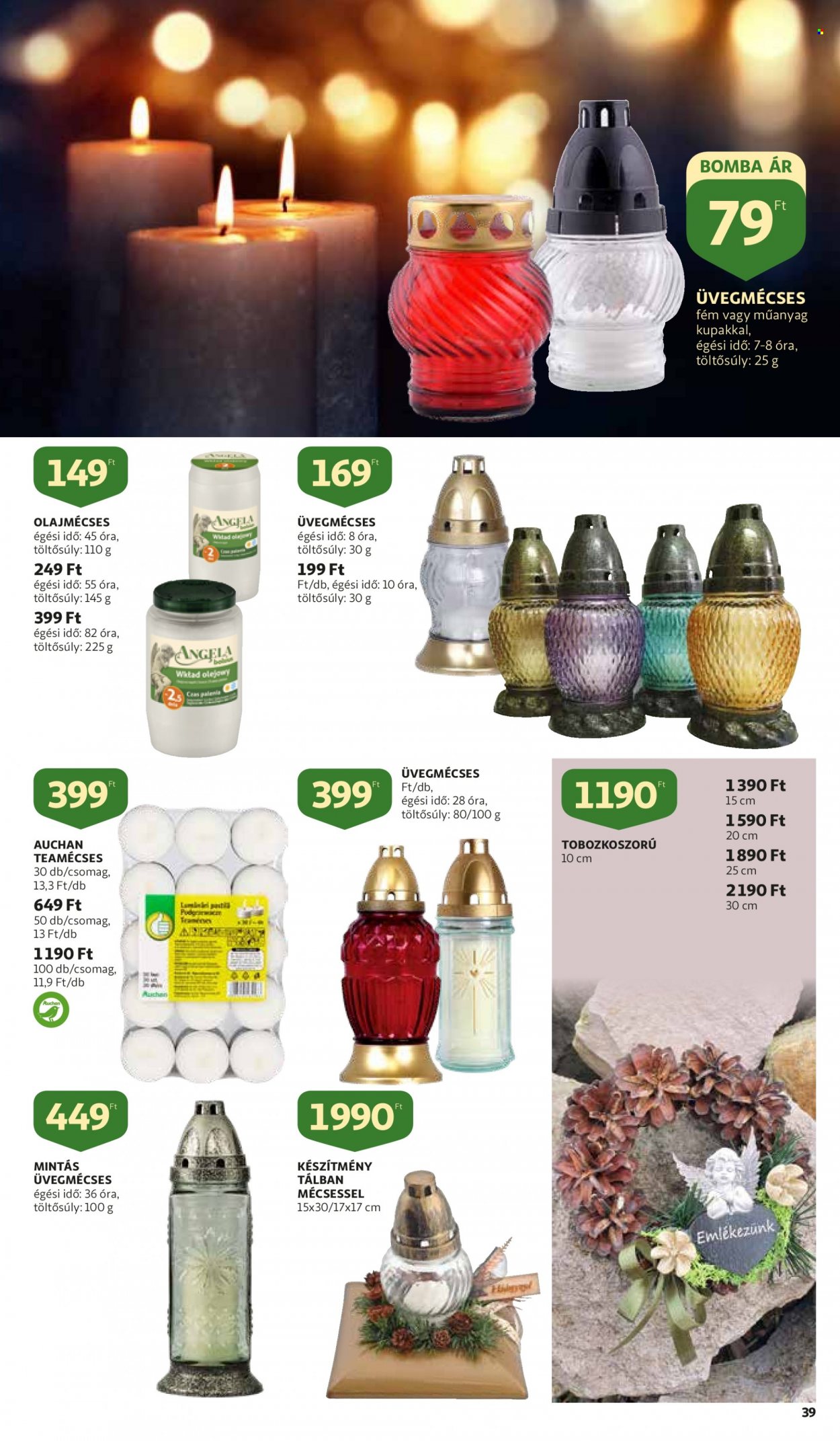 Auchan akciós újságok - 2021.10.14 - 2021.10.20. Oldal 39