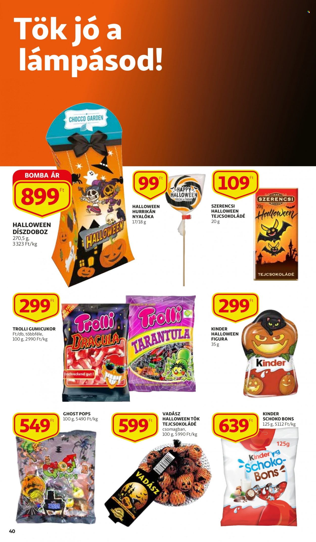 Auchan akciós újságok - 2021.10.14 - 2021.10.20. Oldal 40