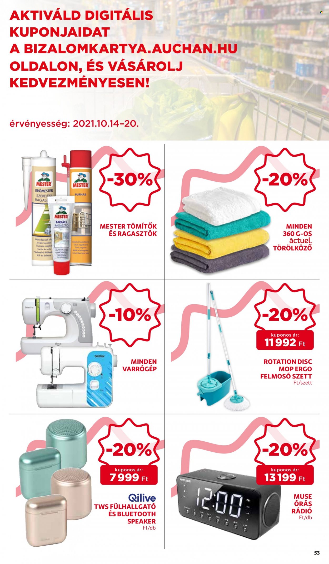 Auchan akciós újságok - 2021.10.14 - 2021.10.20. Oldal 53