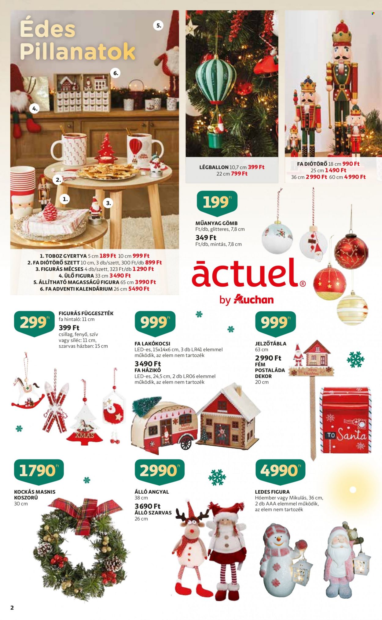 Auchan akciós újságok - 2021.10.14 - 2021.12.01. Oldal 2