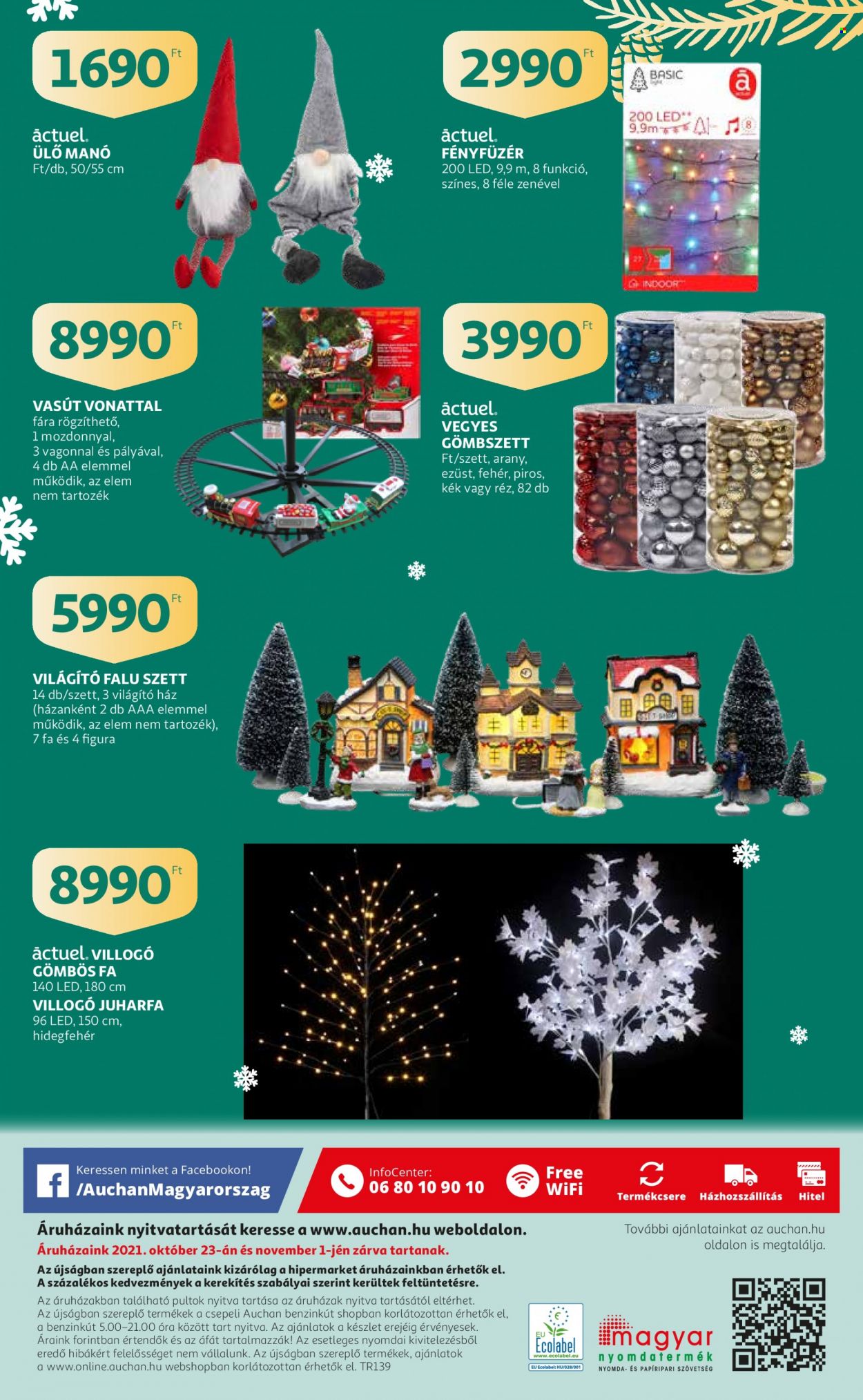 Auchan akciós újságok - 2021.10.14 - 2021.12.01. Oldal 12