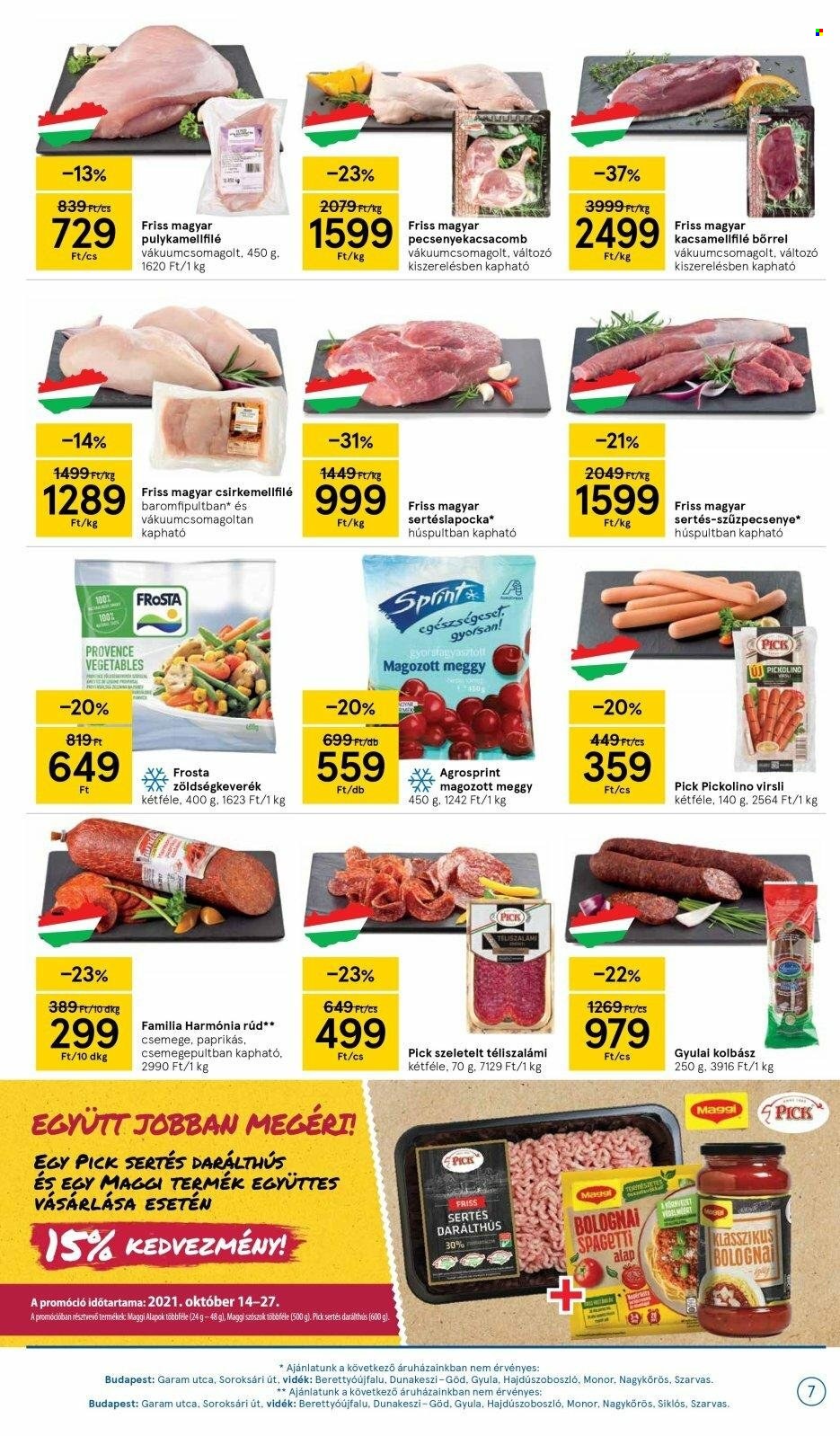 TESCO akciós újságok - 2021.10.14 - 2021.10.20. Oldal 7