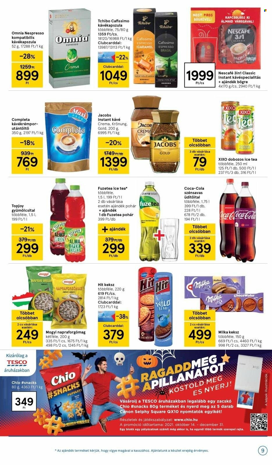 TESCO akciós újságok - 2021.10.14 - 2021.10.20. Oldal 9