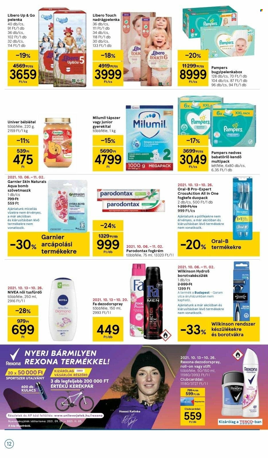 TESCO akciós újságok - 2021.10.14 - 2021.10.20. Oldal 12