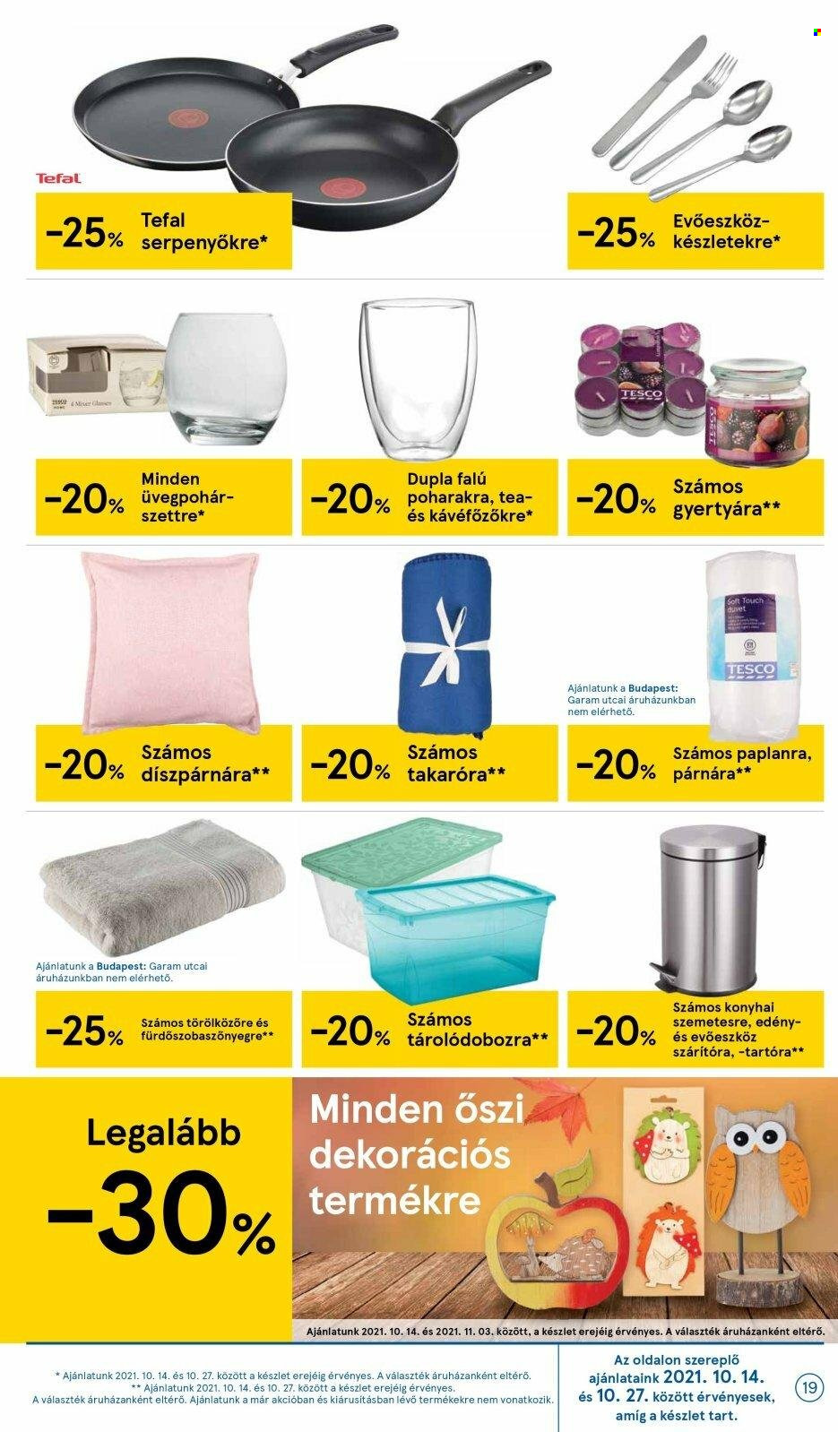 TESCO akciós újságok - 2021.10.14 - 2021.10.20. Oldal 19