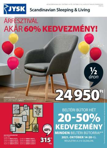 Újság JYSK - 2021.10.14 - 2021.10.27.