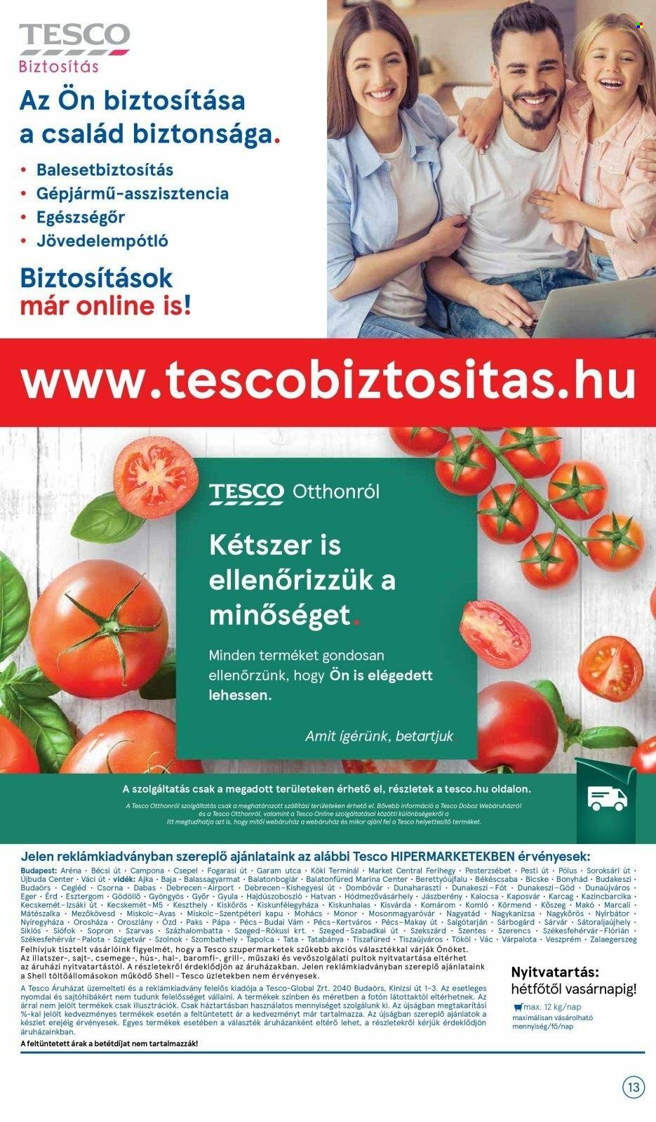 TESCO akciós újságok - 2021.10.14 - 2021.10.20. Oldal 13