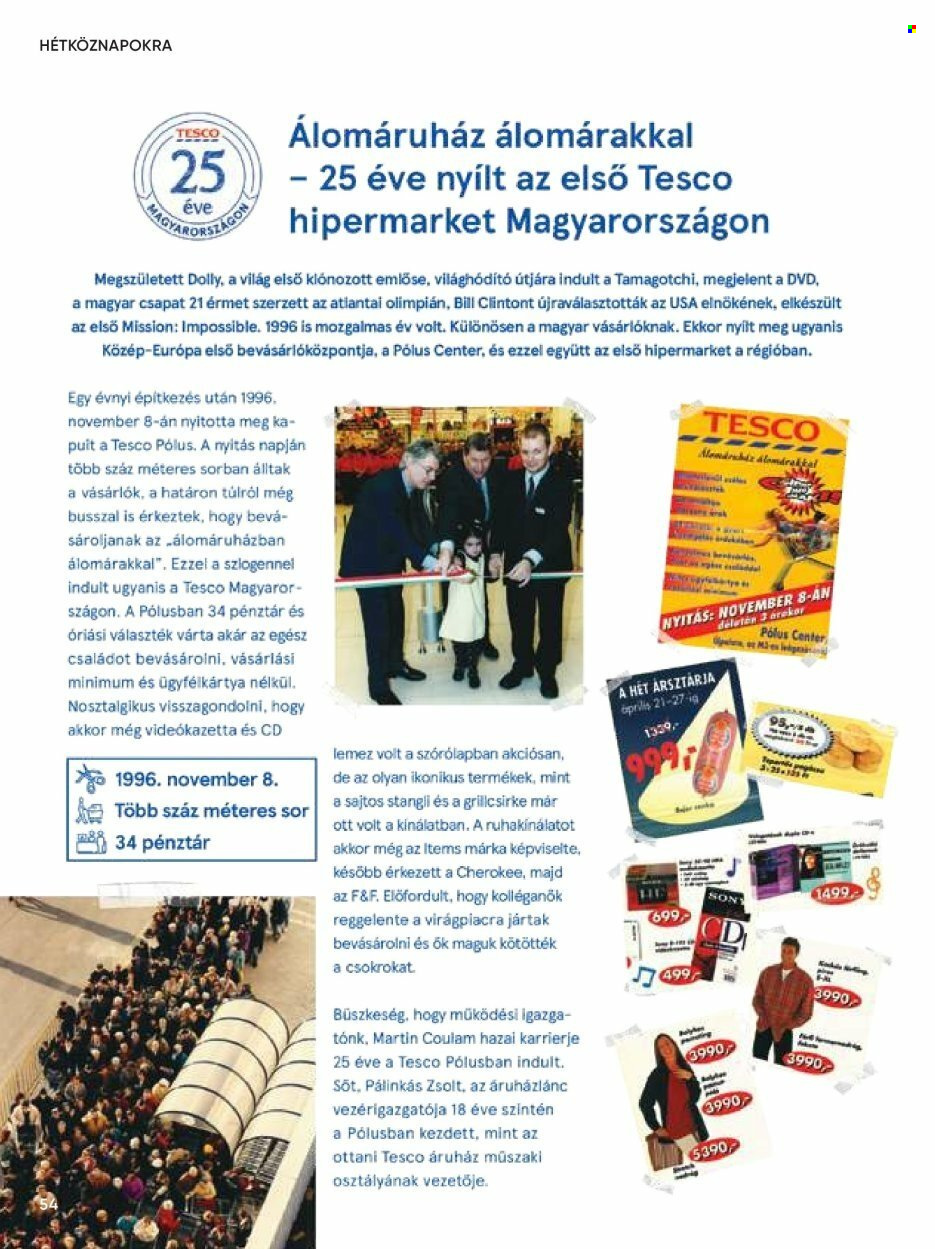 TESCO akciós újságok. Oldal 54