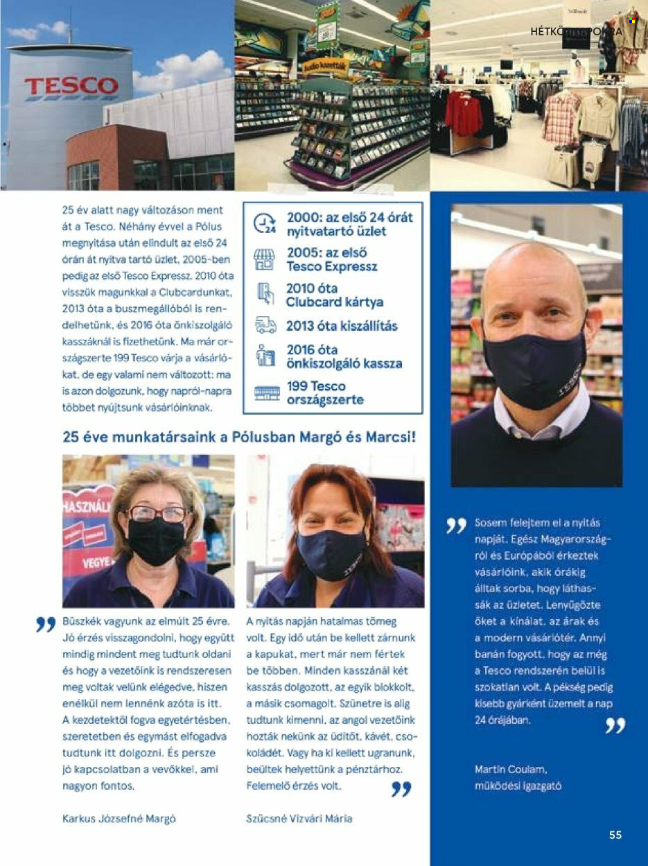 TESCO akciós újságok. Oldal 55