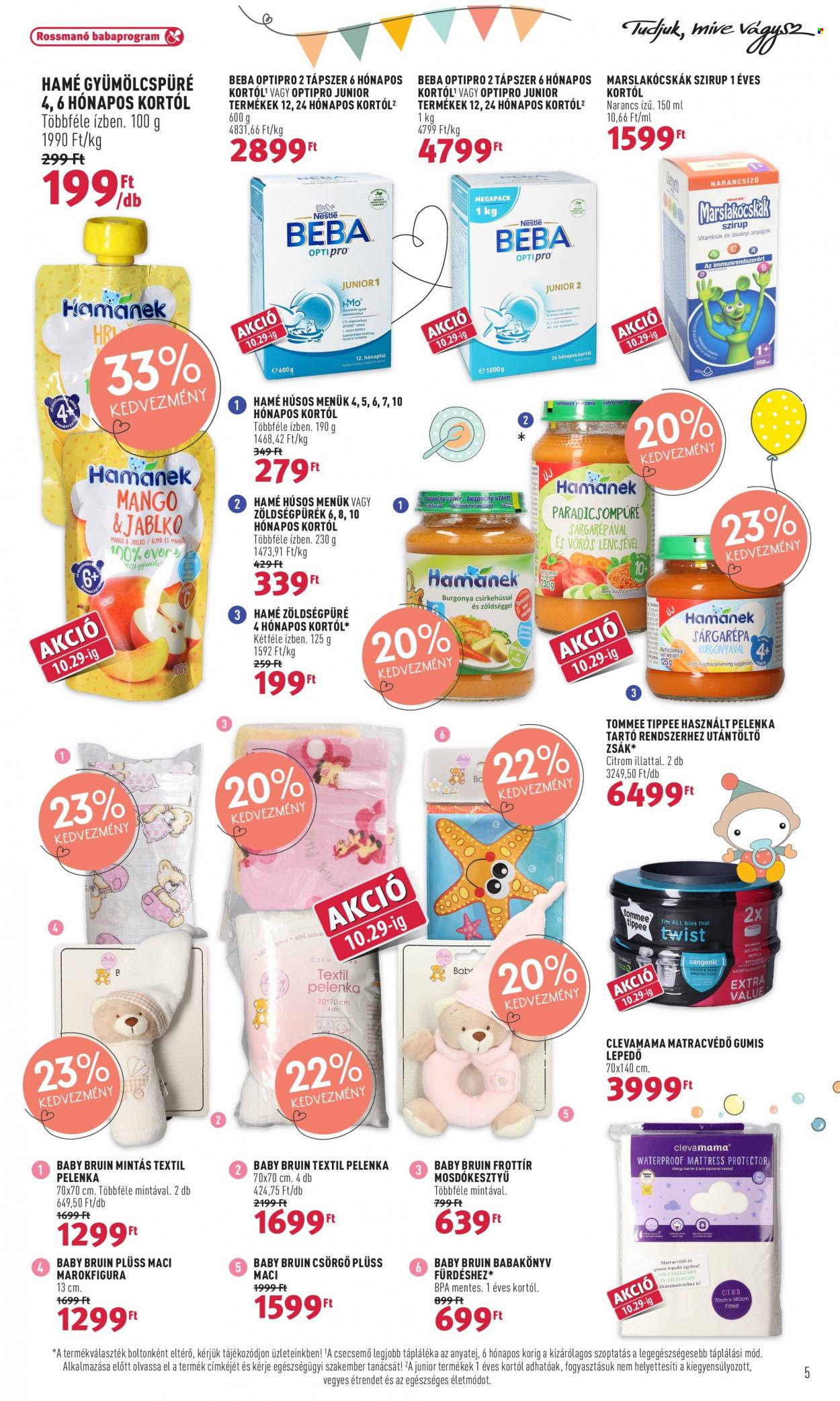 Rossmann akciós újságok - 2021.10.18 - 2021.10.22. Oldal 5