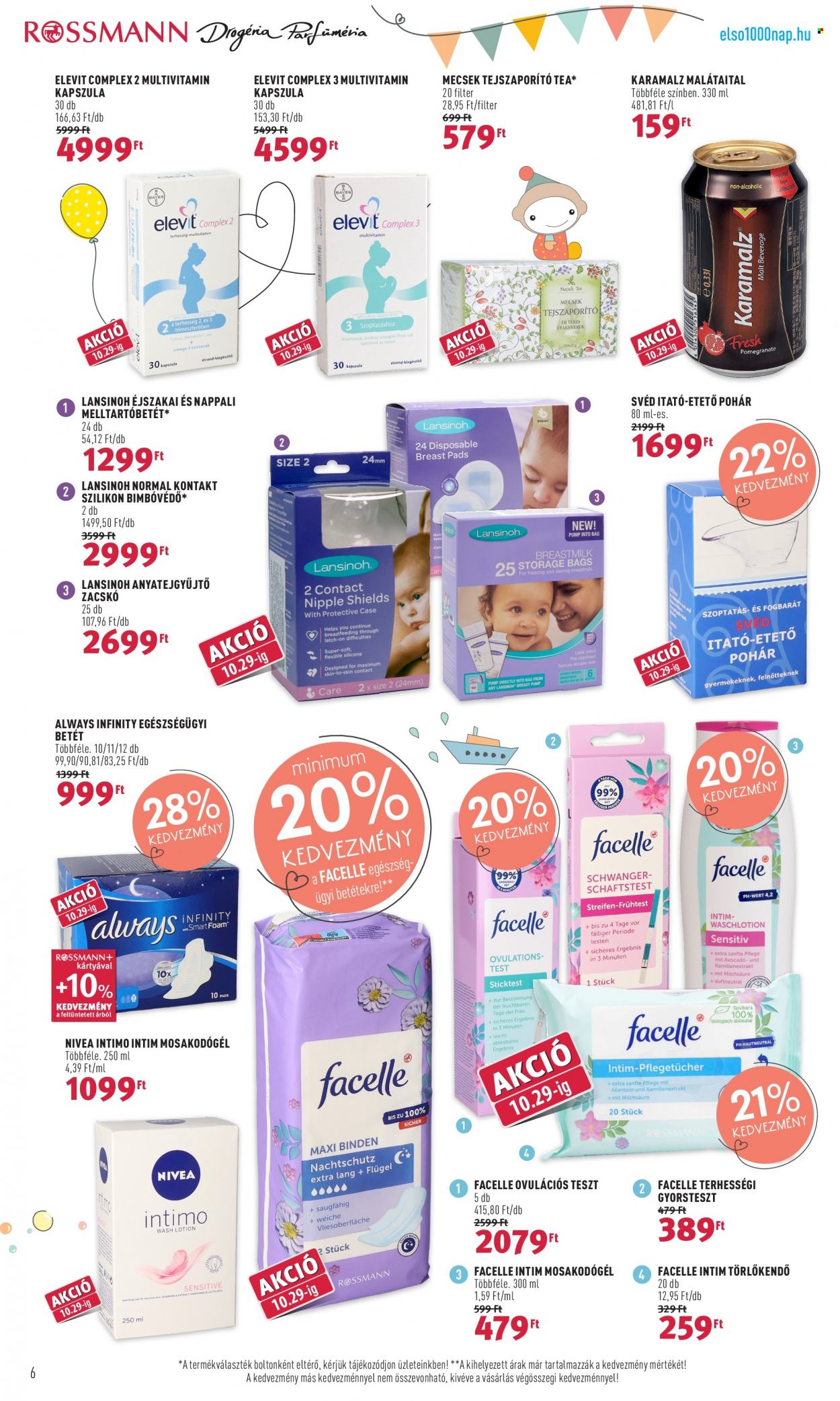 Rossmann akciós újságok - 2021.10.18 - 2021.10.22. Oldal 6