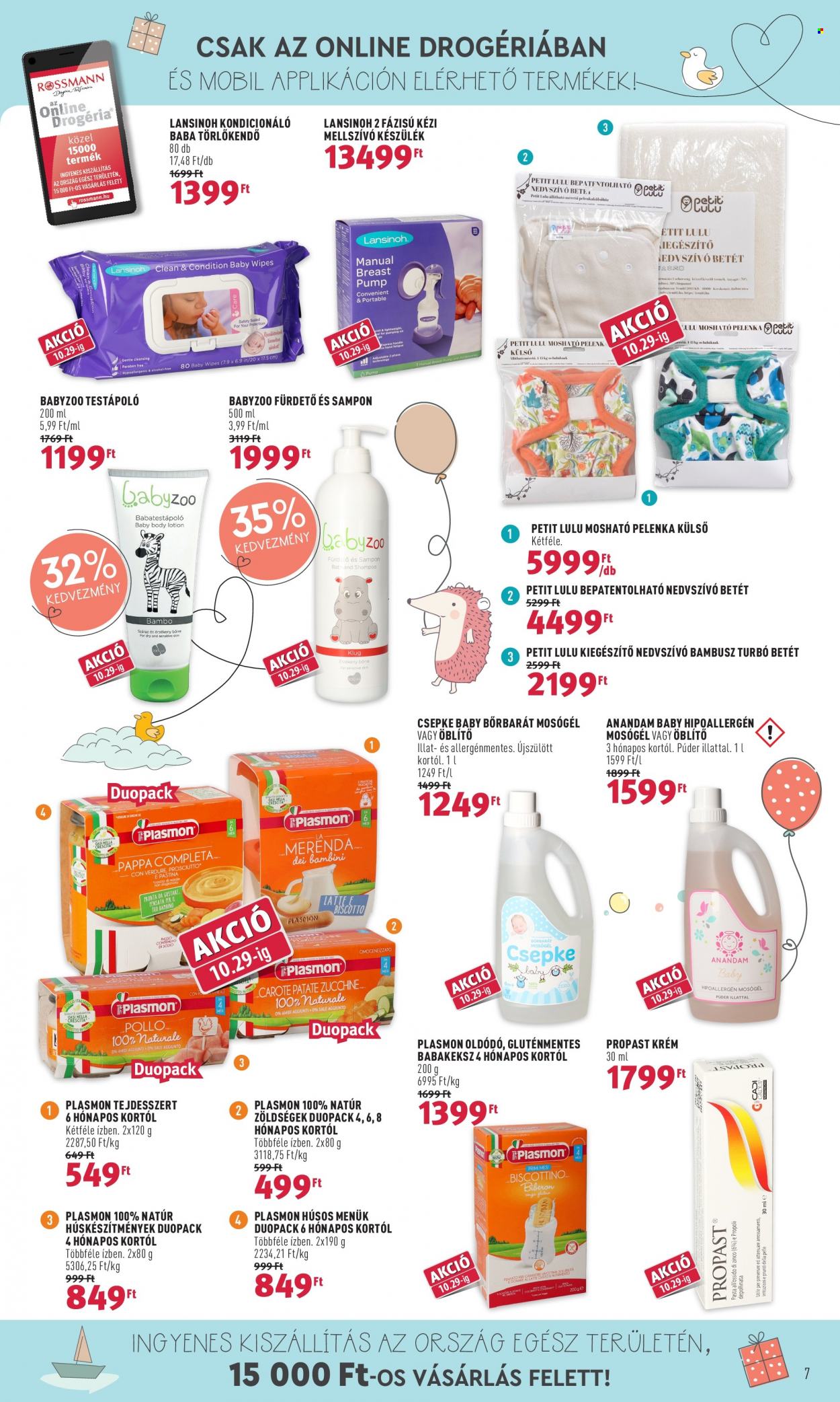 Rossmann akciós újságok - 2021.10.18 - 2021.10.22. Oldal 7