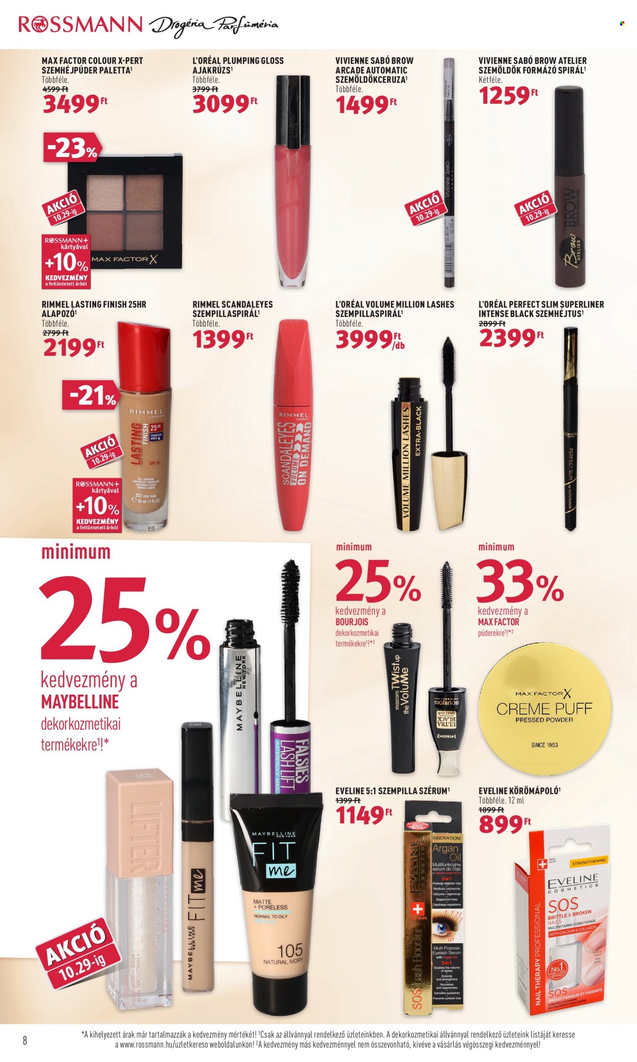 Rossmann akciós újságok - 2021.10.18 - 2021.10.22. Oldal 8