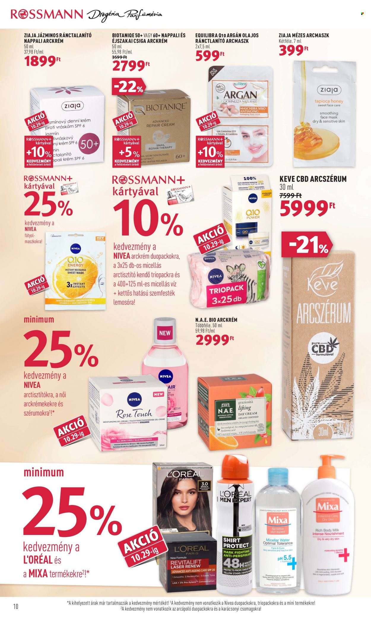 Rossmann akciós újságok - 2021.10.18 - 2021.10.22. Oldal 10