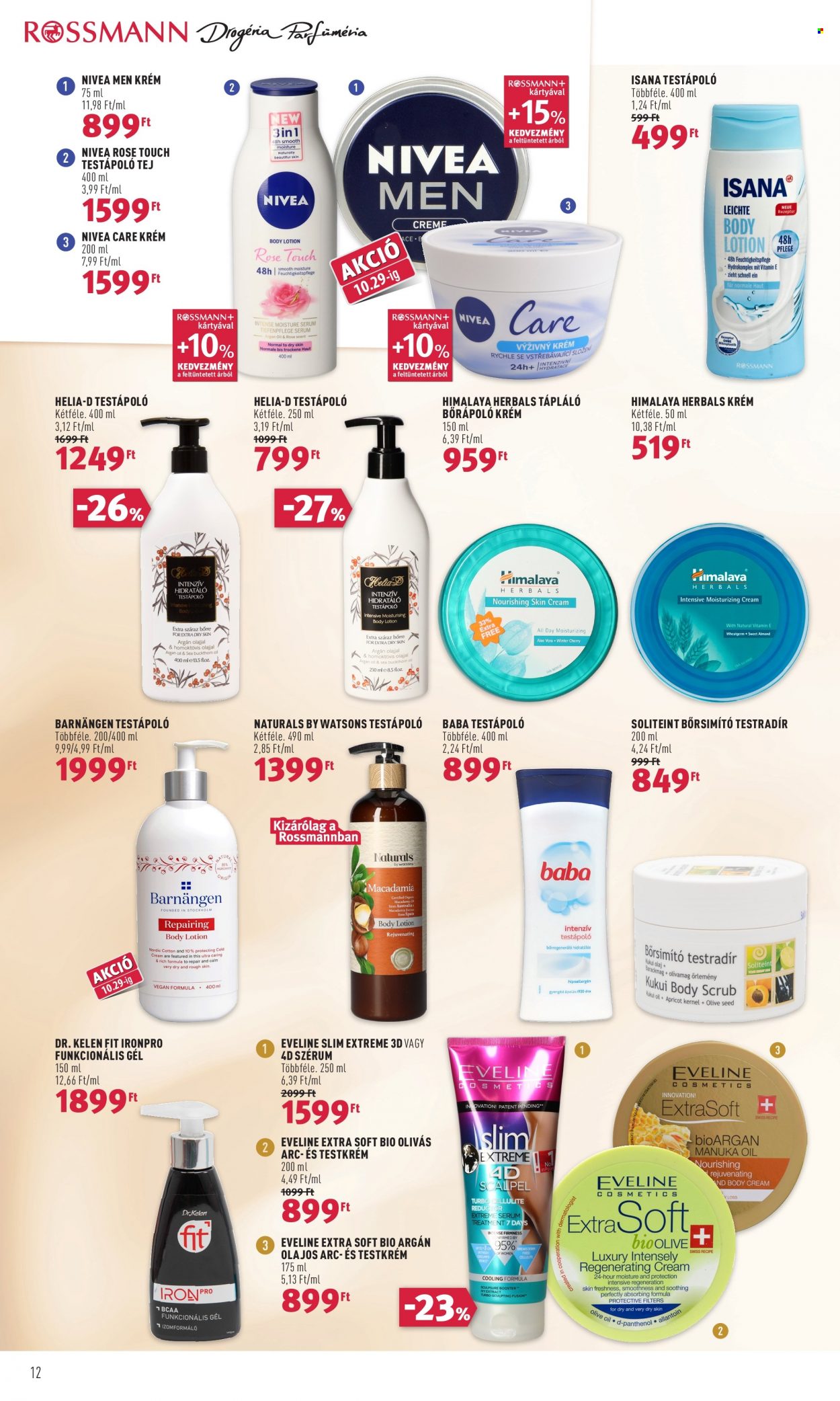 Rossmann akciós újságok - 2021.10.18 - 2021.10.22. Oldal 12