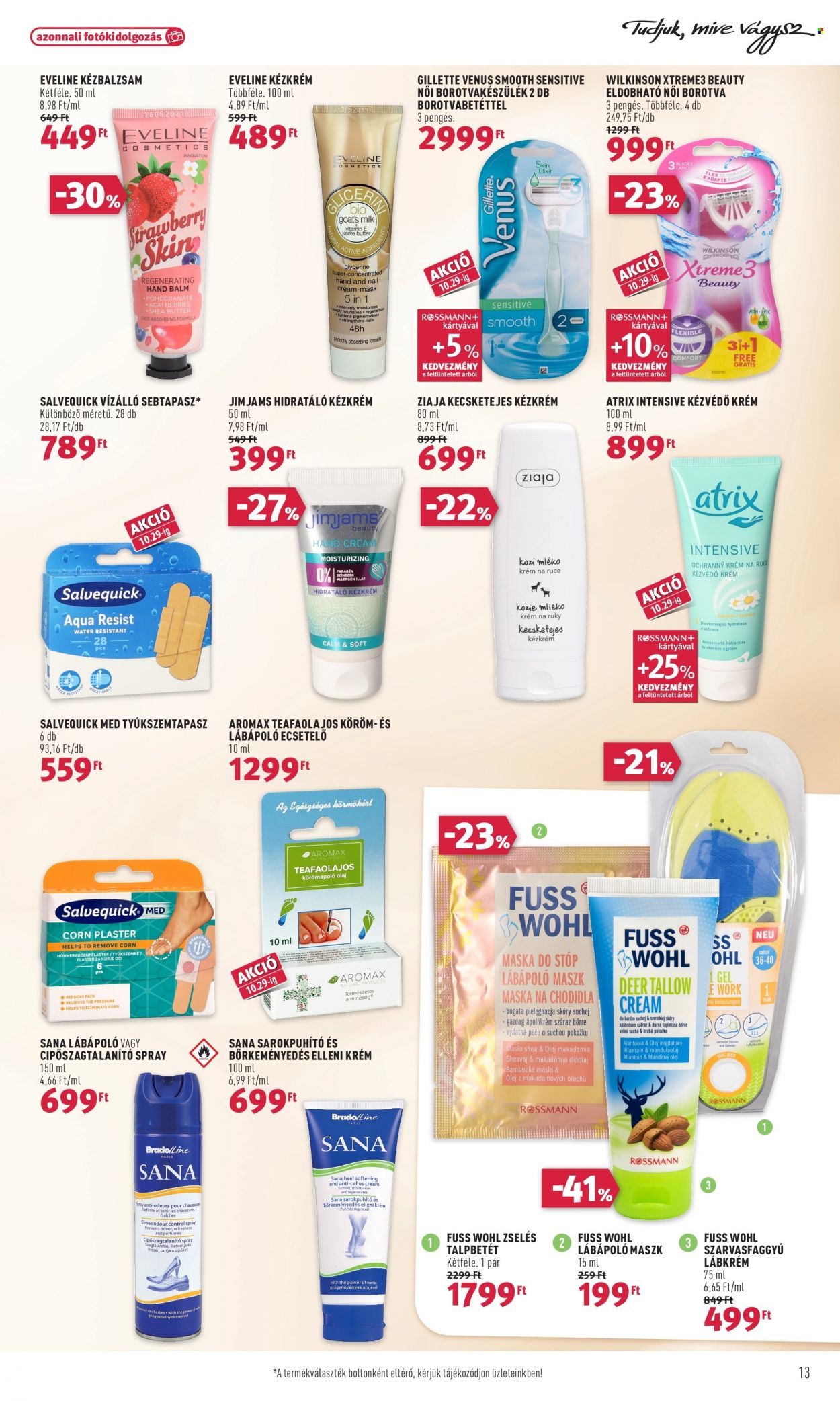 Rossmann akciós újságok - 2021.10.18 - 2021.10.22. Oldal 13