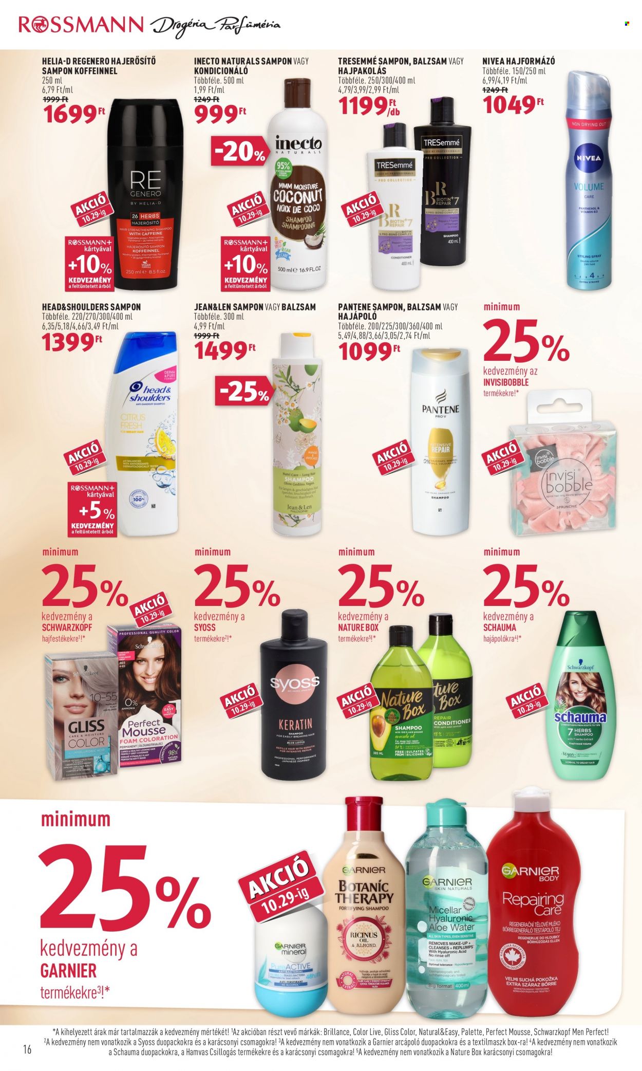 Rossmann akciós újságok - 2021.10.18 - 2021.10.22. Oldal 16