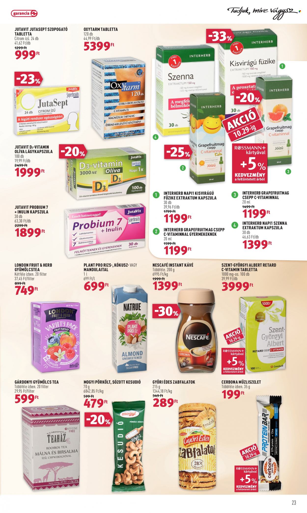Rossmann akciós újságok - 2021.10.18 - 2021.10.22. Oldal 23