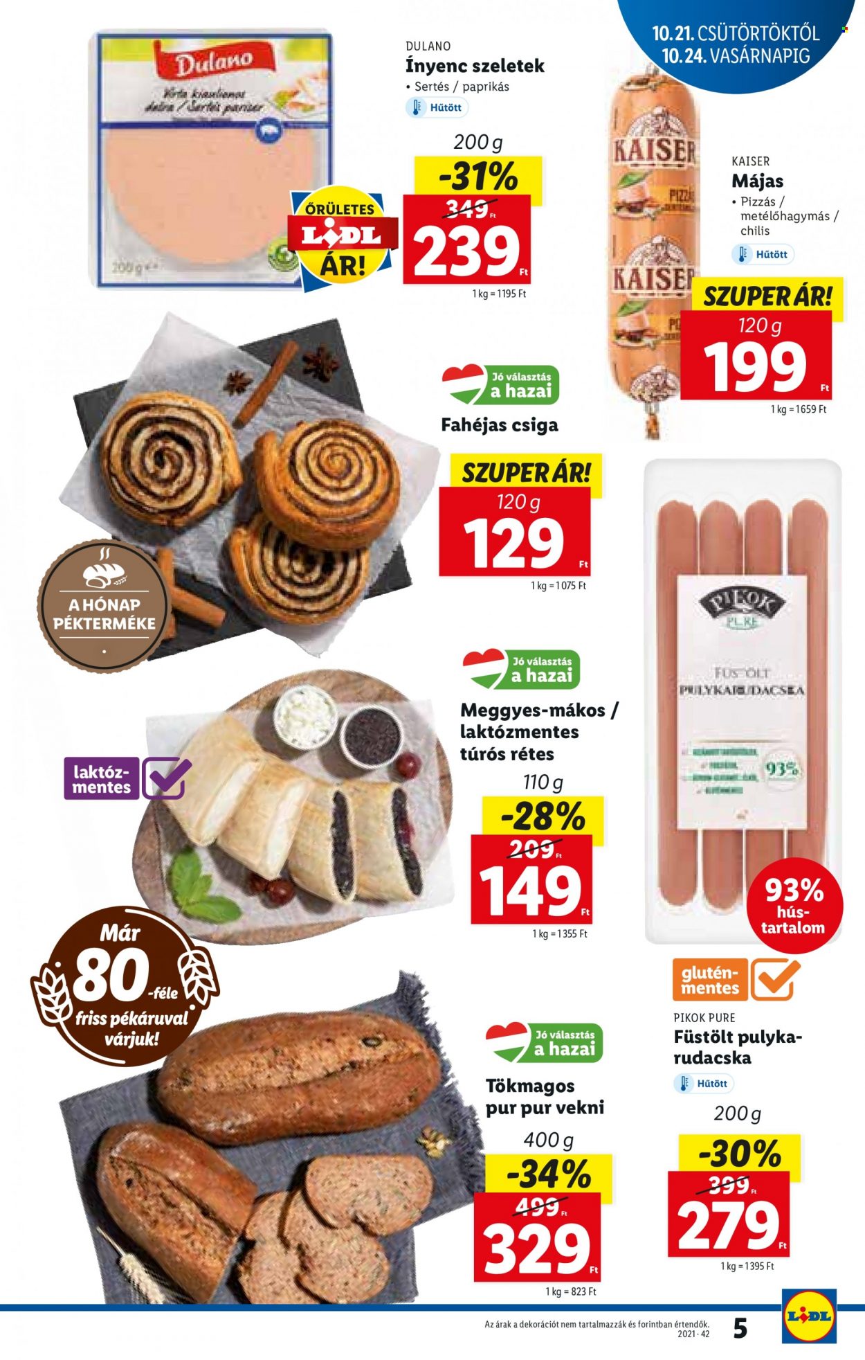 Lidl akciós újságok - 2021.10.21 - 2021.10.27. Oldal 5