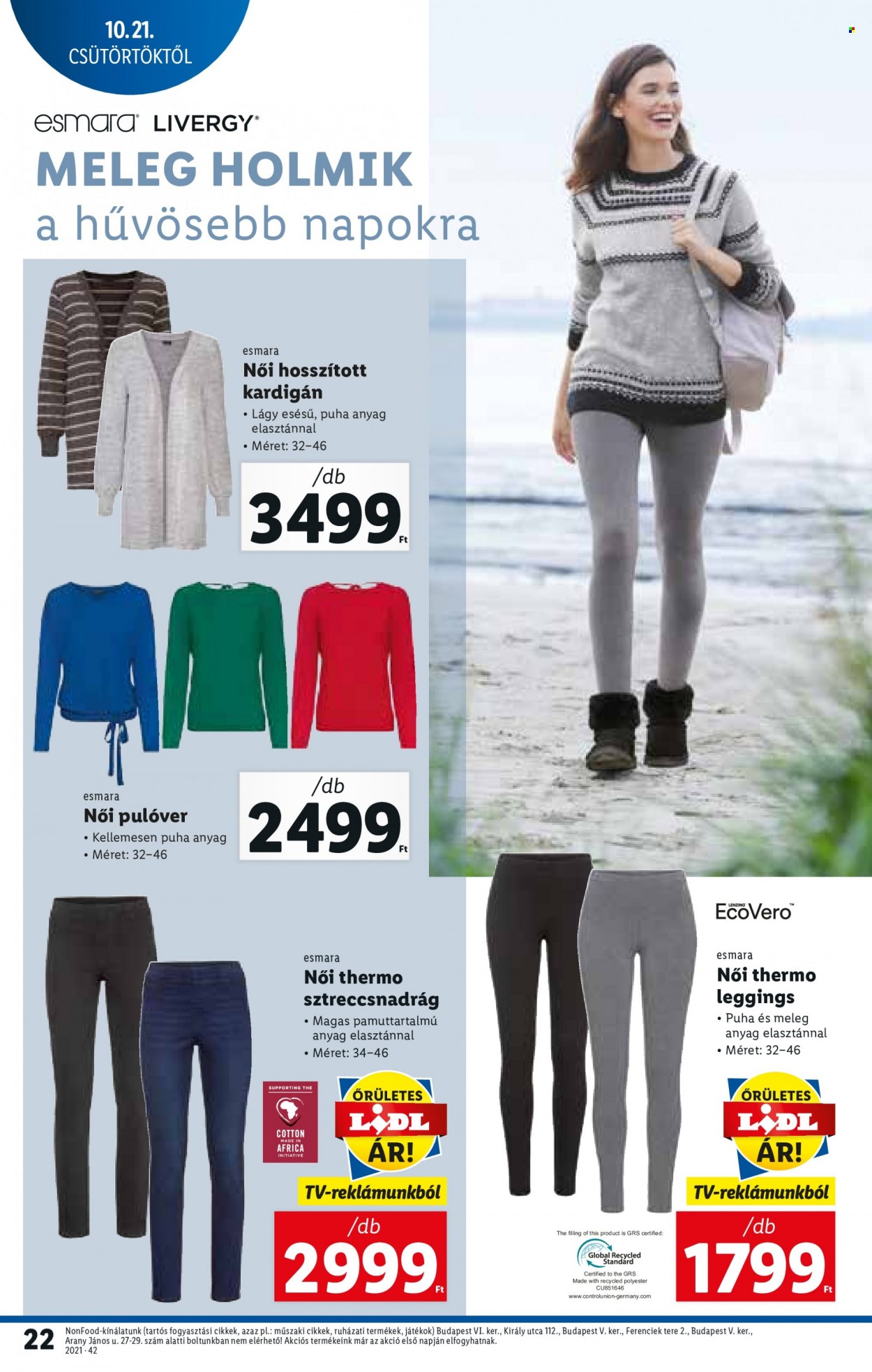 Lidl akciós újságok - 2021.10.21 - 2021.10.27. Oldal 22